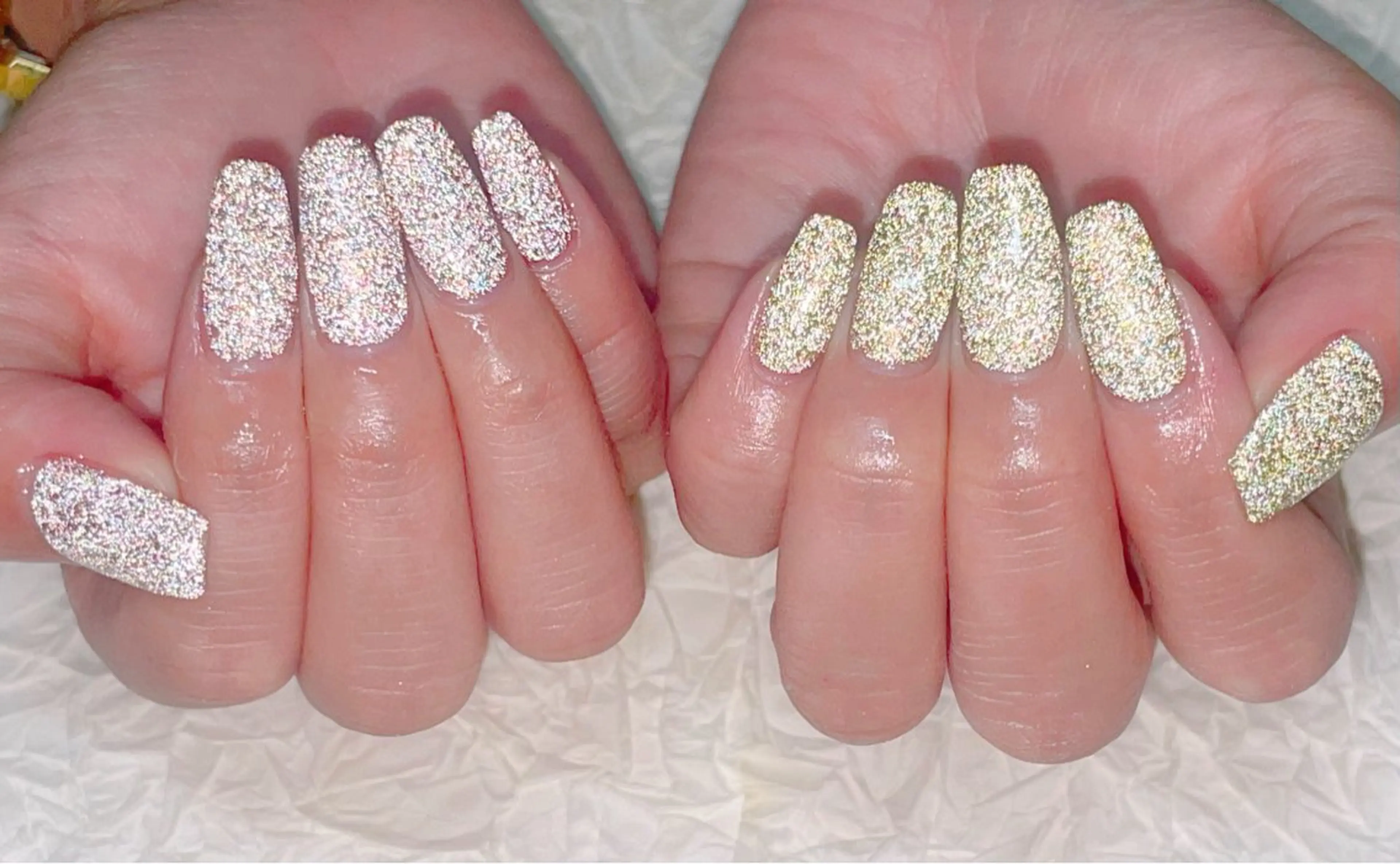 ネイル キラキラネイル ハンドネイル ハンドケア ゆ か_Nails💫のネイルデザイン