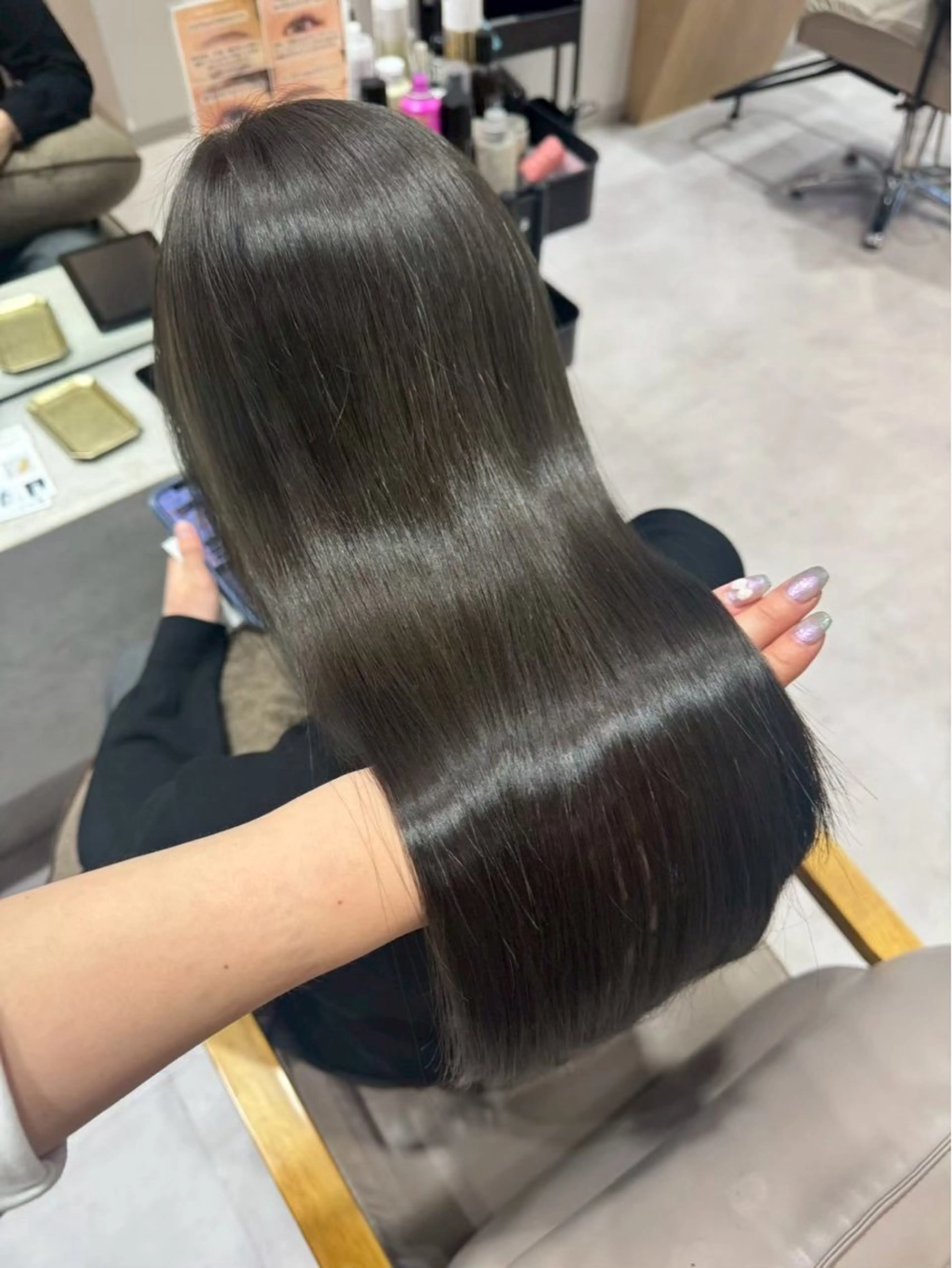 ロング カラー ヘアカラー 立川♡艶カラー ／カラーモデル募集中のヘアスタイル