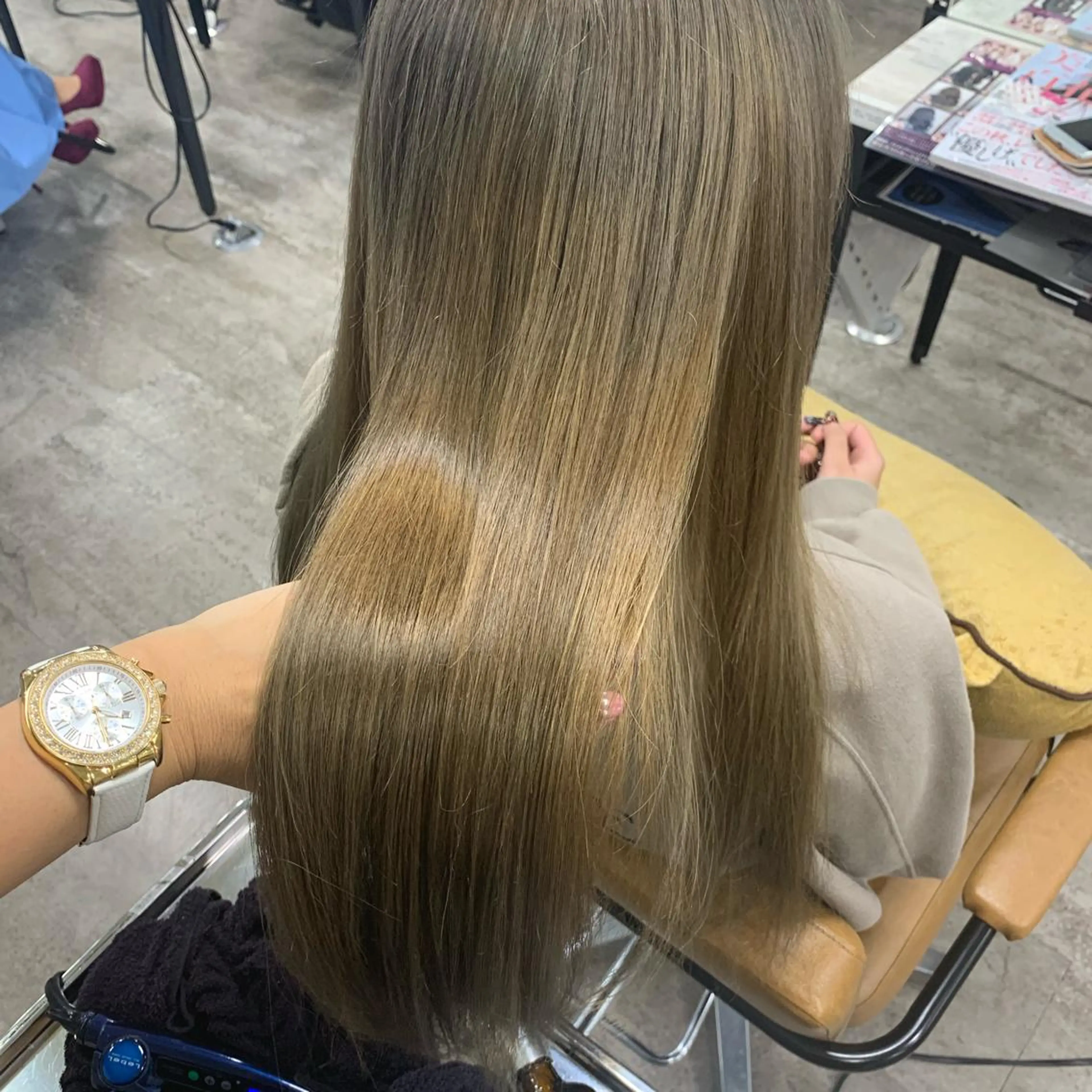 ロング カラー 🎀モテ髪ﾐﾙｸﾃｨ ｰ🎀yasunaのヘアスタイル