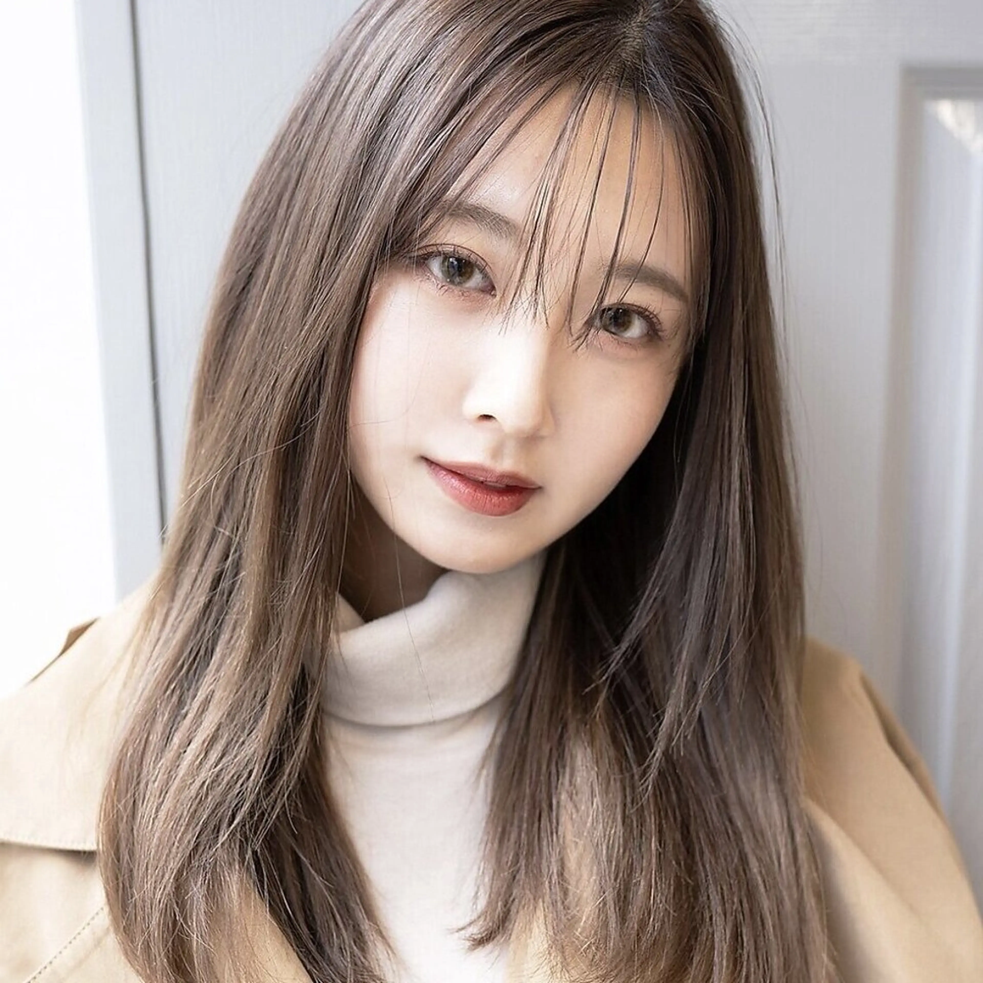 セミロング カラー 透明感カラー トリートメント 🧴カワバタ🧴 /暖色/髪質改善のヘアスタイル