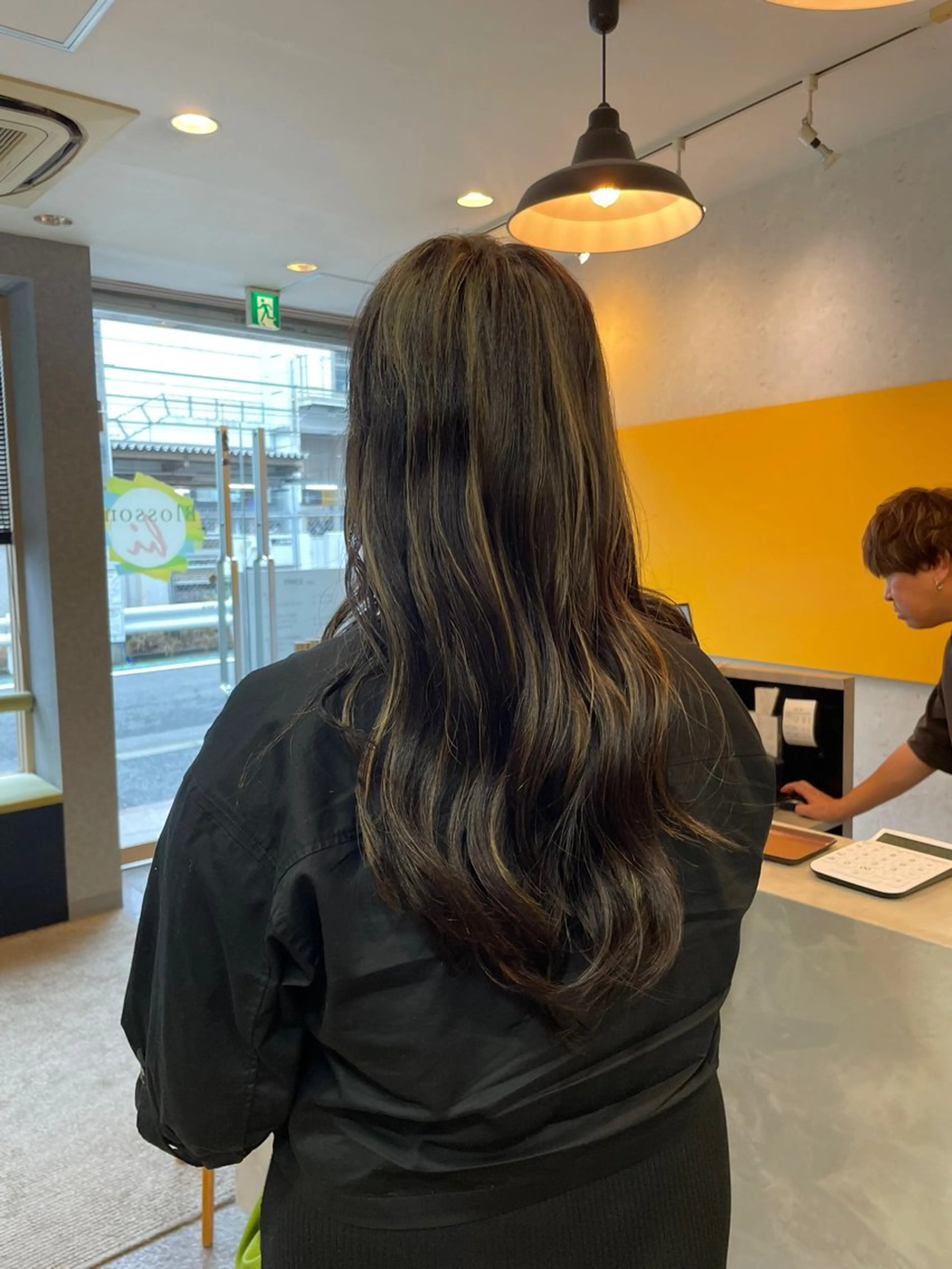 ロング カラー ハイライトカラー ハイライト ヘアカラー 髪質改善/Bloss om🌷高橋沙衣のヘアスタイル