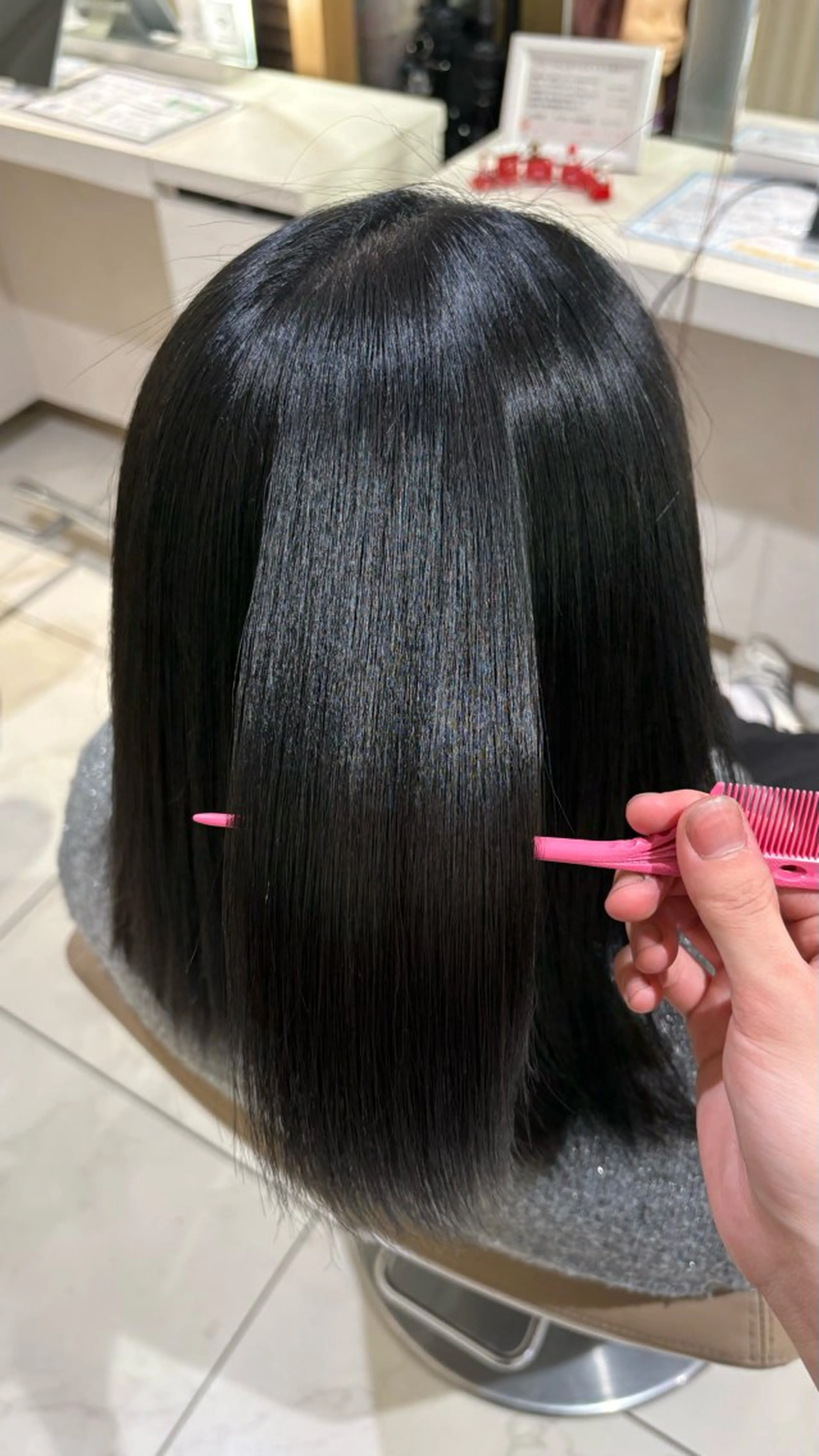 ミディアム カラー 菅野翔汰/髪質改善 カラー/ブリーチのヘアスタイル