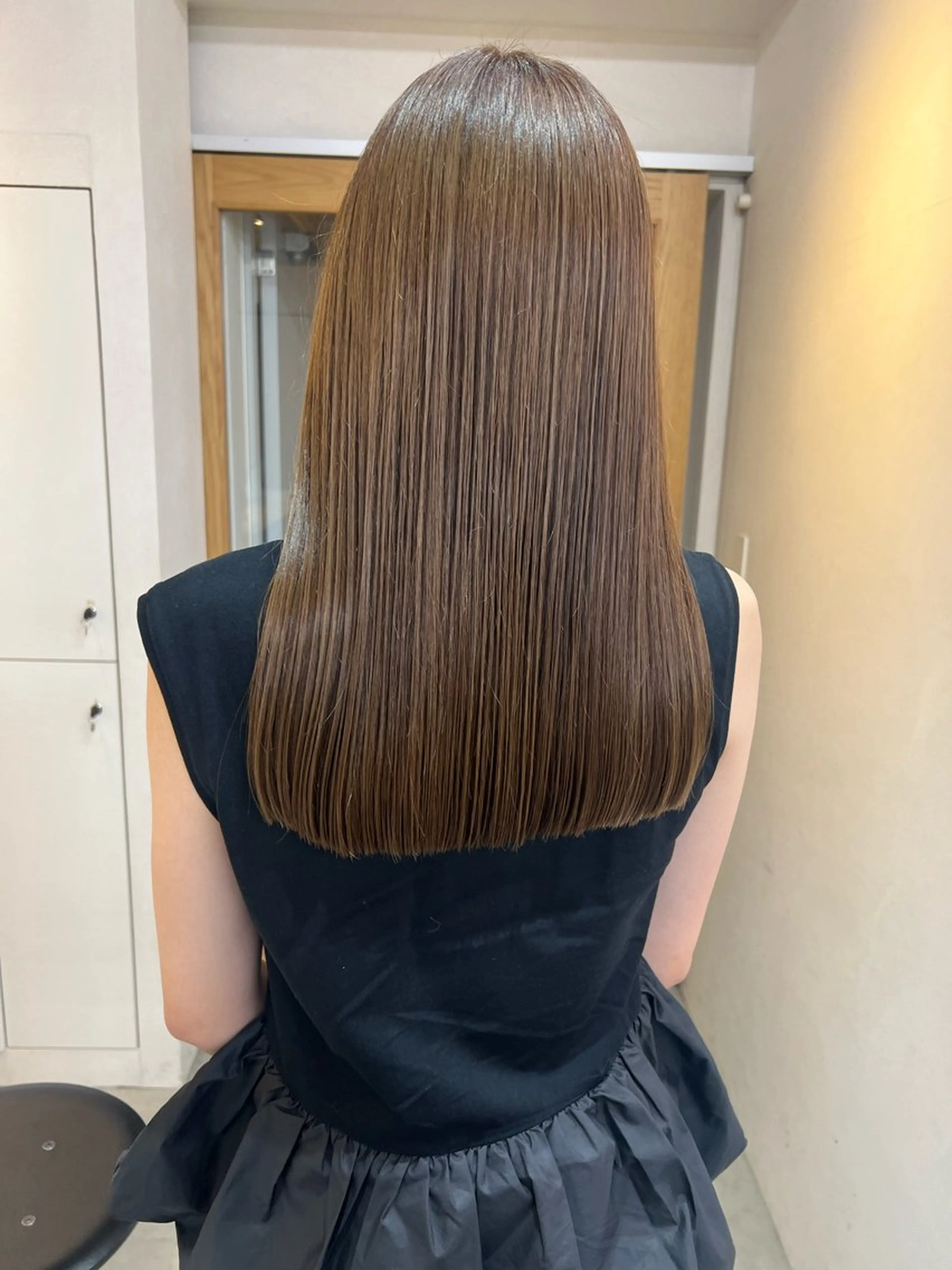 セミロング カット トリートメント 表参道/kozue/ 艶髪/髪質改善のヘアスタイル