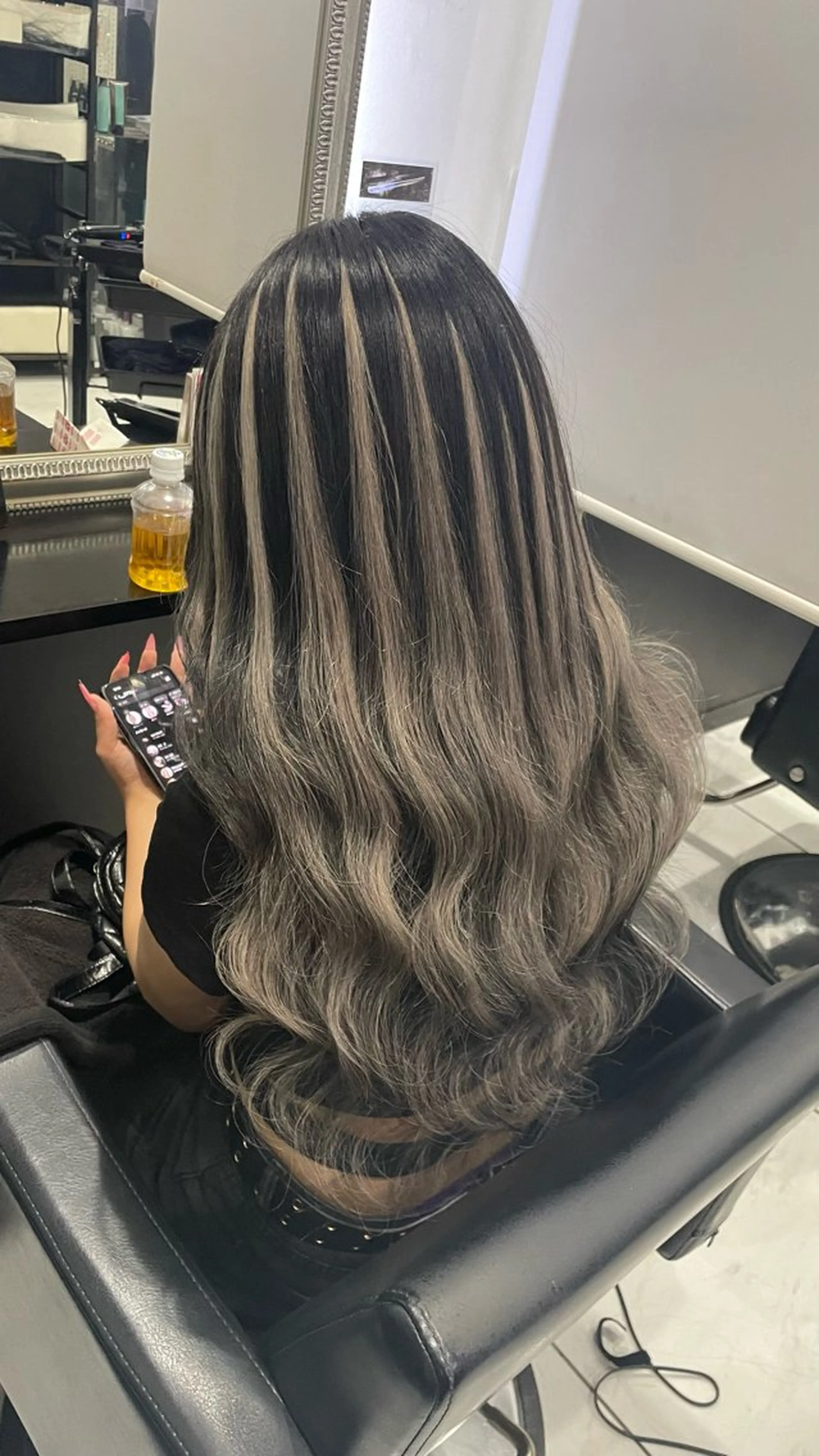 ロング ヘアカラー トリートメント エクステ \RINA🐾/ ジェルムのヘアスタイル