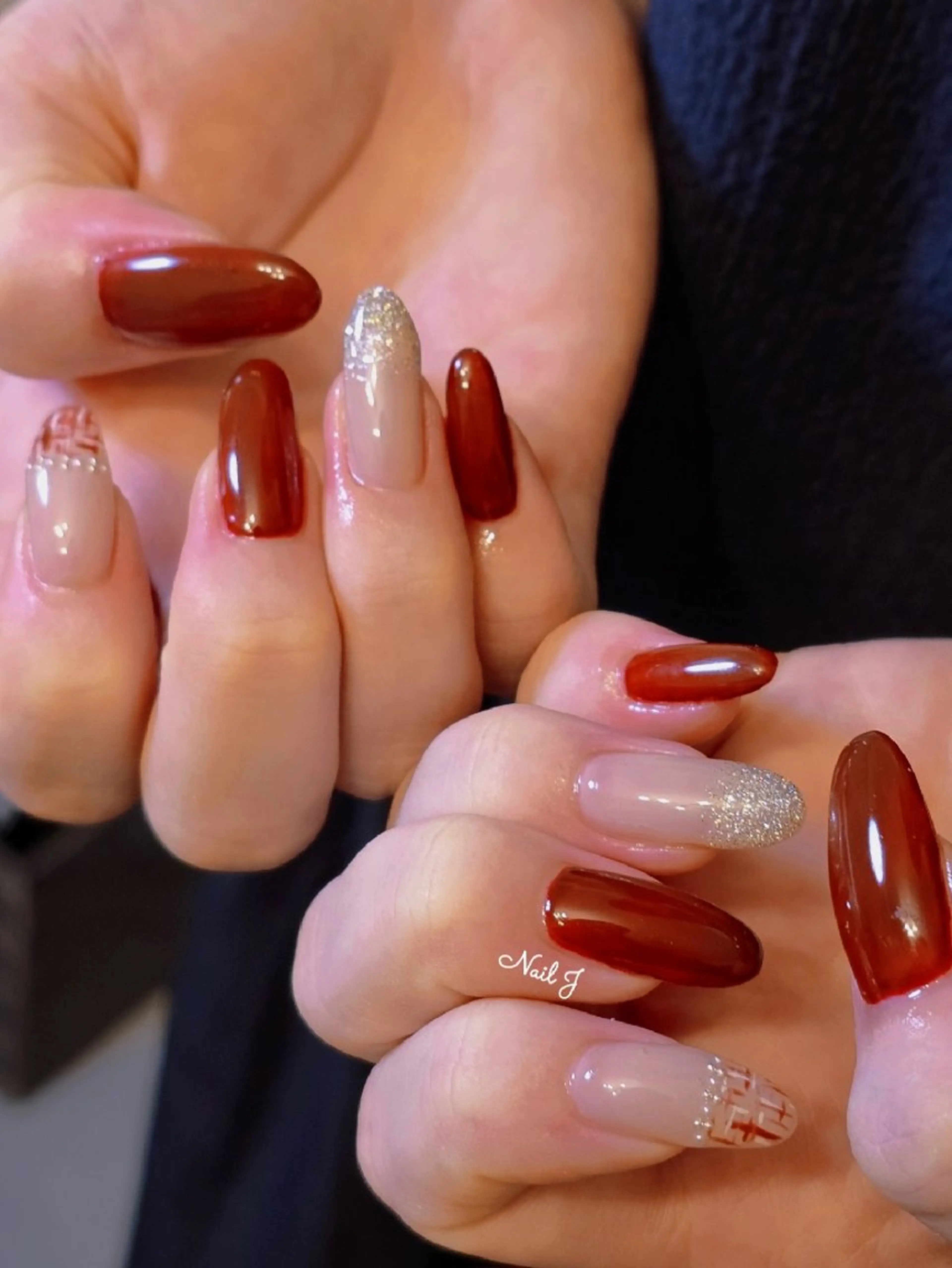 ネイル 持ち込み ハンドネイル Nail Jのネイルデザイン