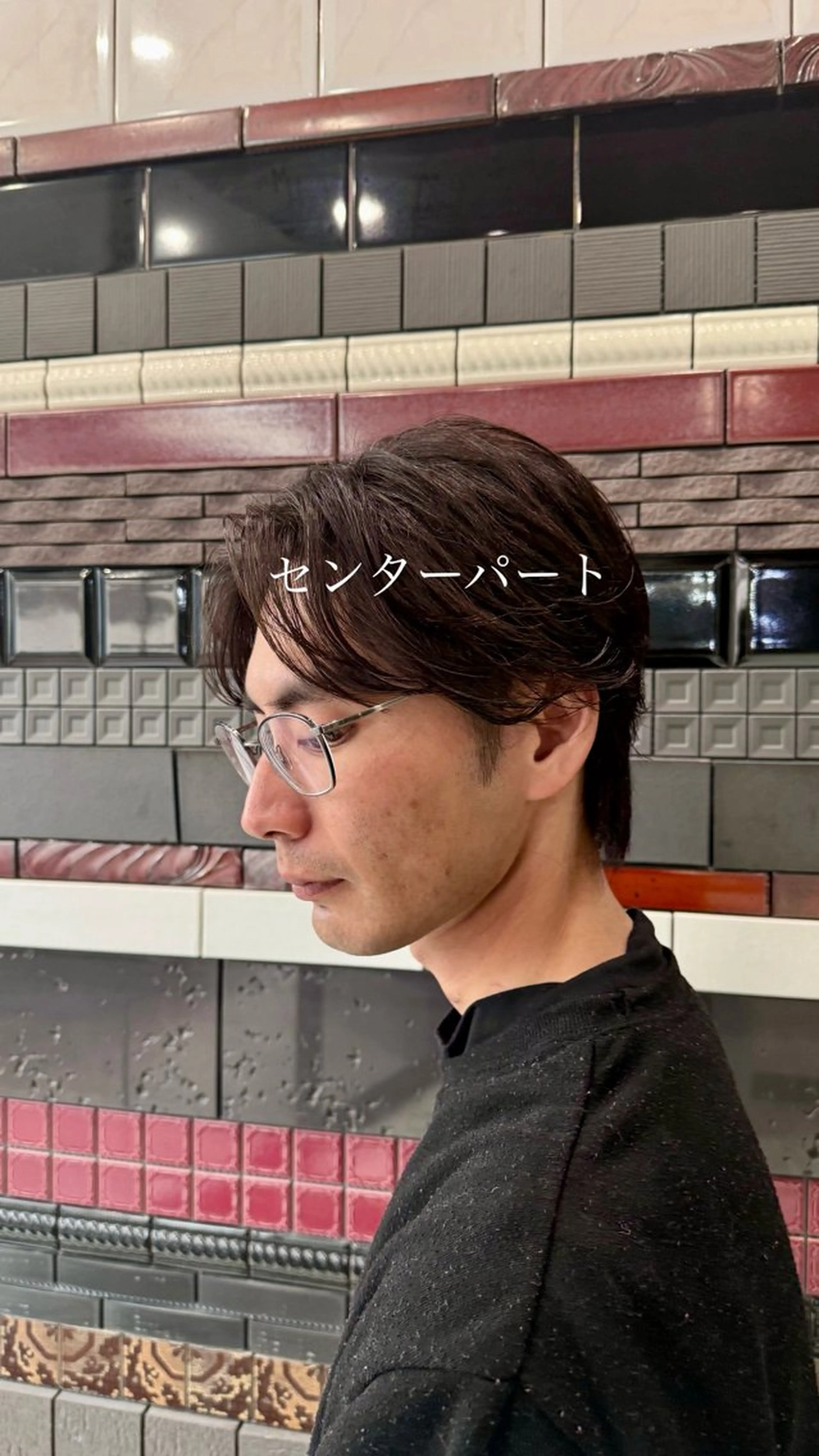 メンズ カット DESIGN SALON  LIA・デザインサロンリア所属・お悩み/縮毛矯正/ 解決/けんすけ🫧のヘアスタイル