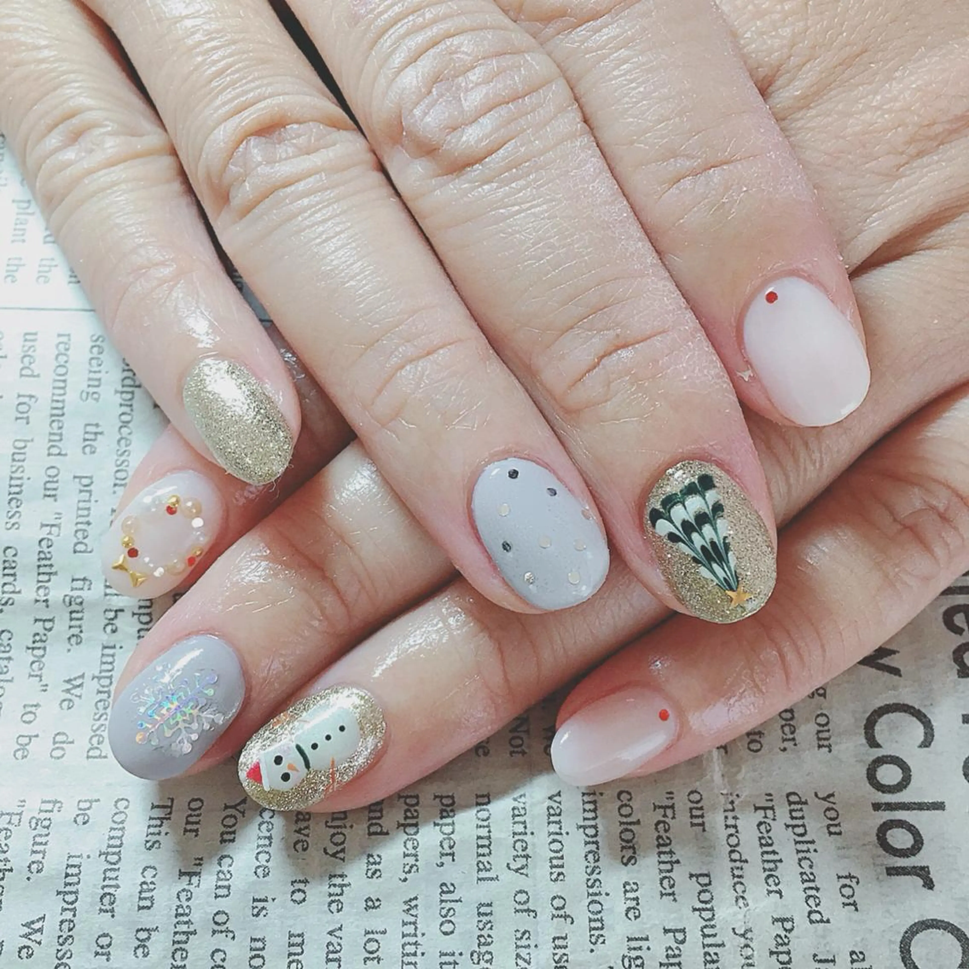 ネイル ハンドネイル ハンドケア 森山 舞のネイルデザイン