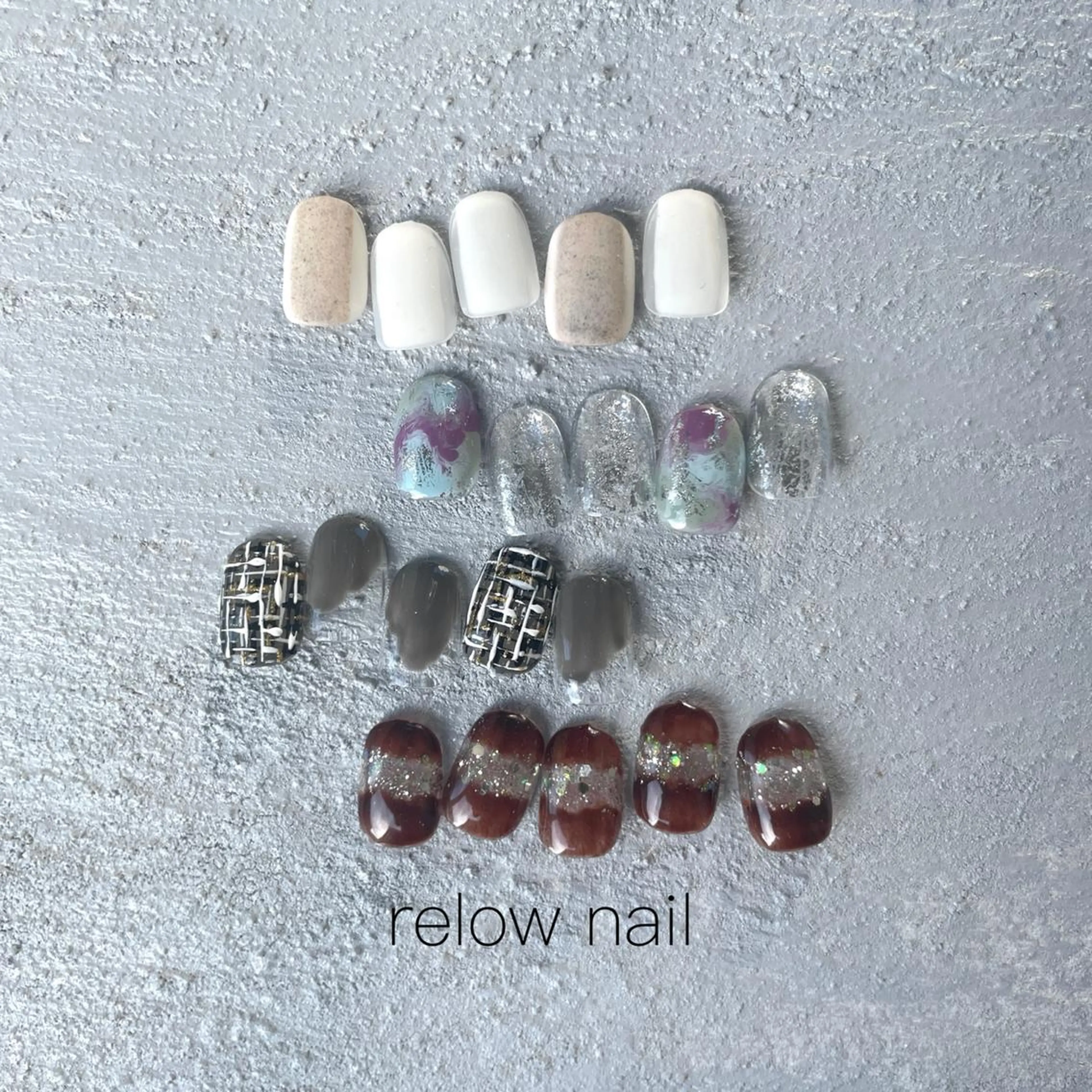 ネイル ハンドネイル anyora nail salon所属・大人ワンホン キラキラ/Ayanoのネイルデザイン