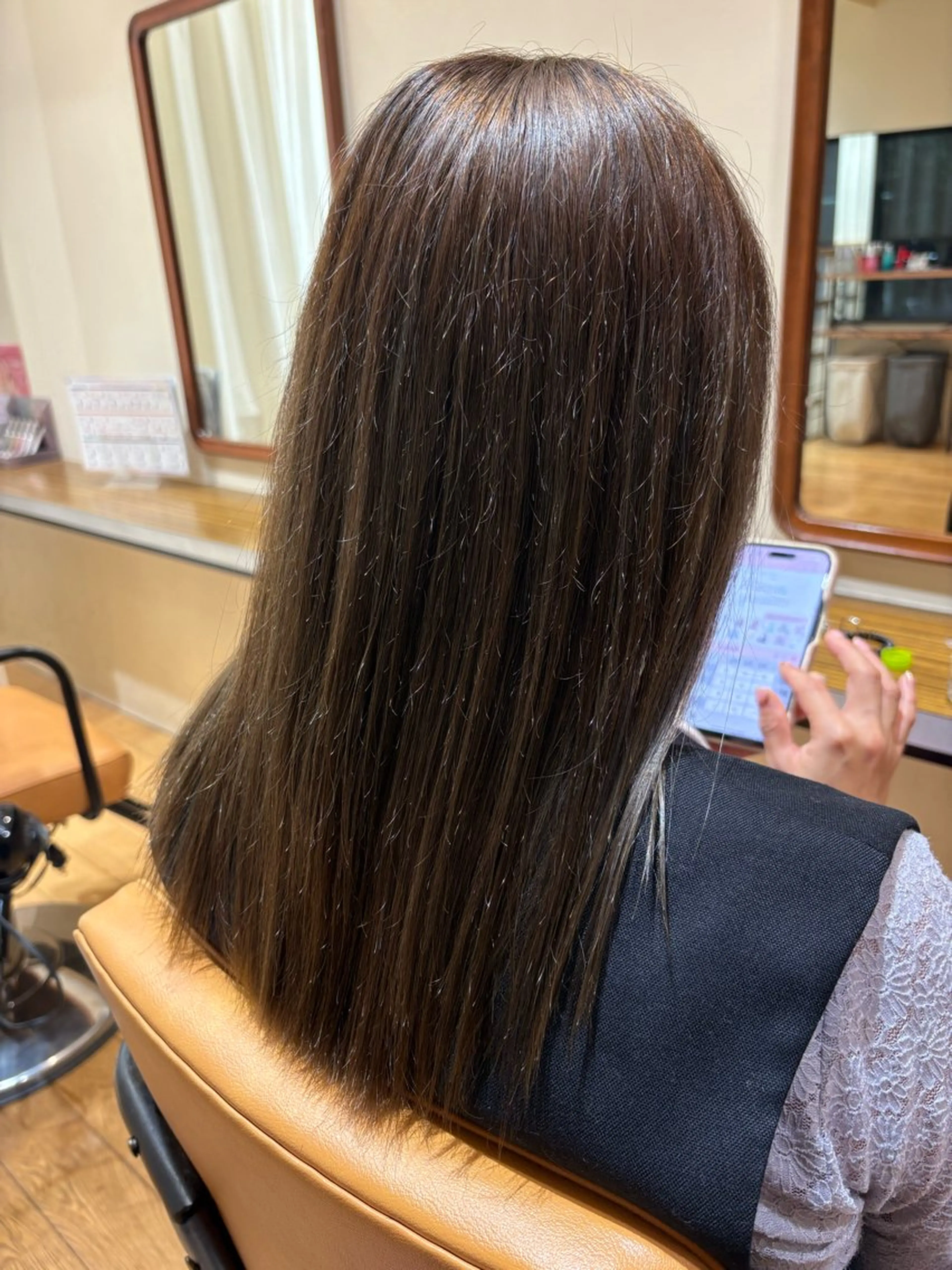 ロング ヘアカラー おおはた　りゅう/ メンズカットのヘアスタイル