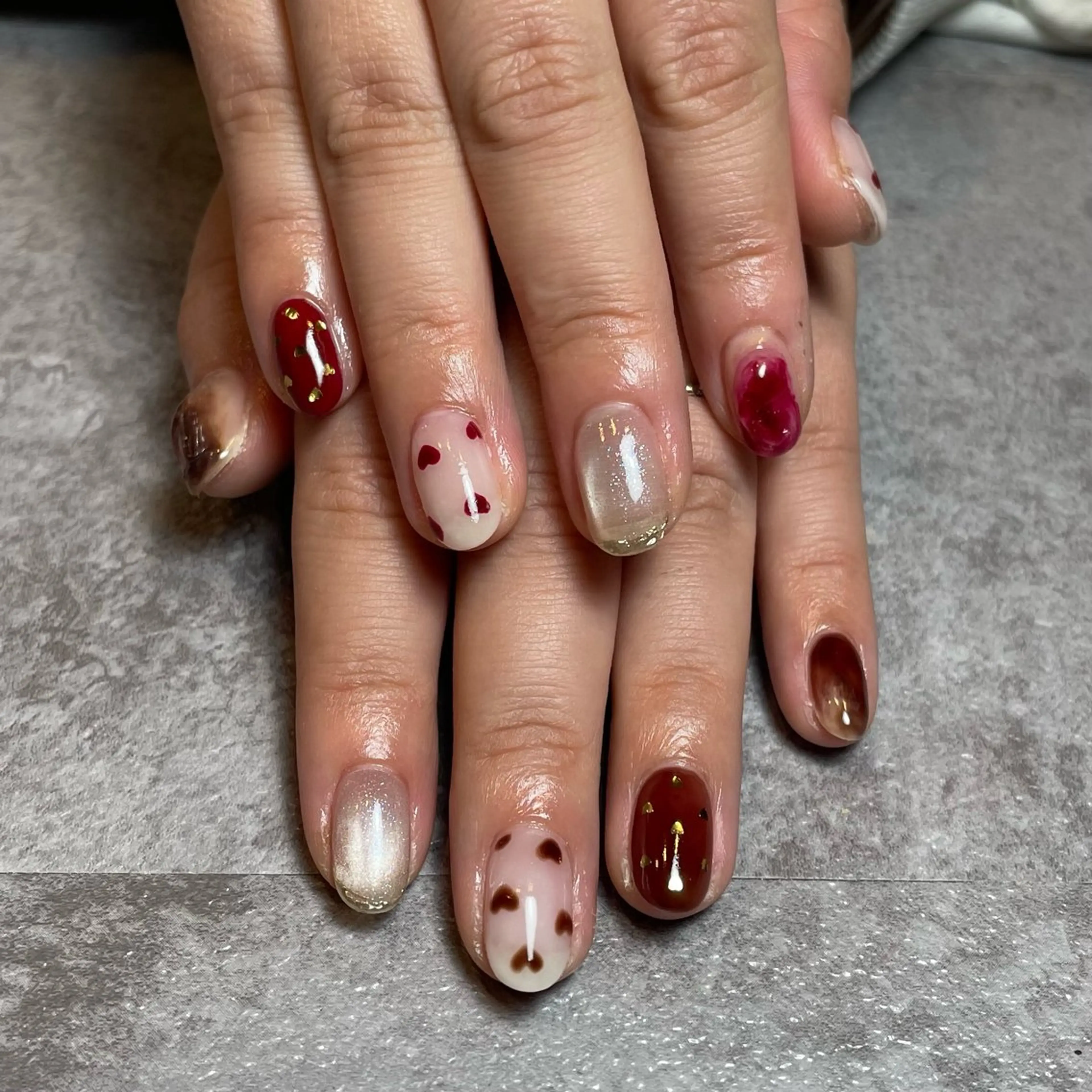 ネイル ハンドネイル nail salon こぐまのネイルデザイン