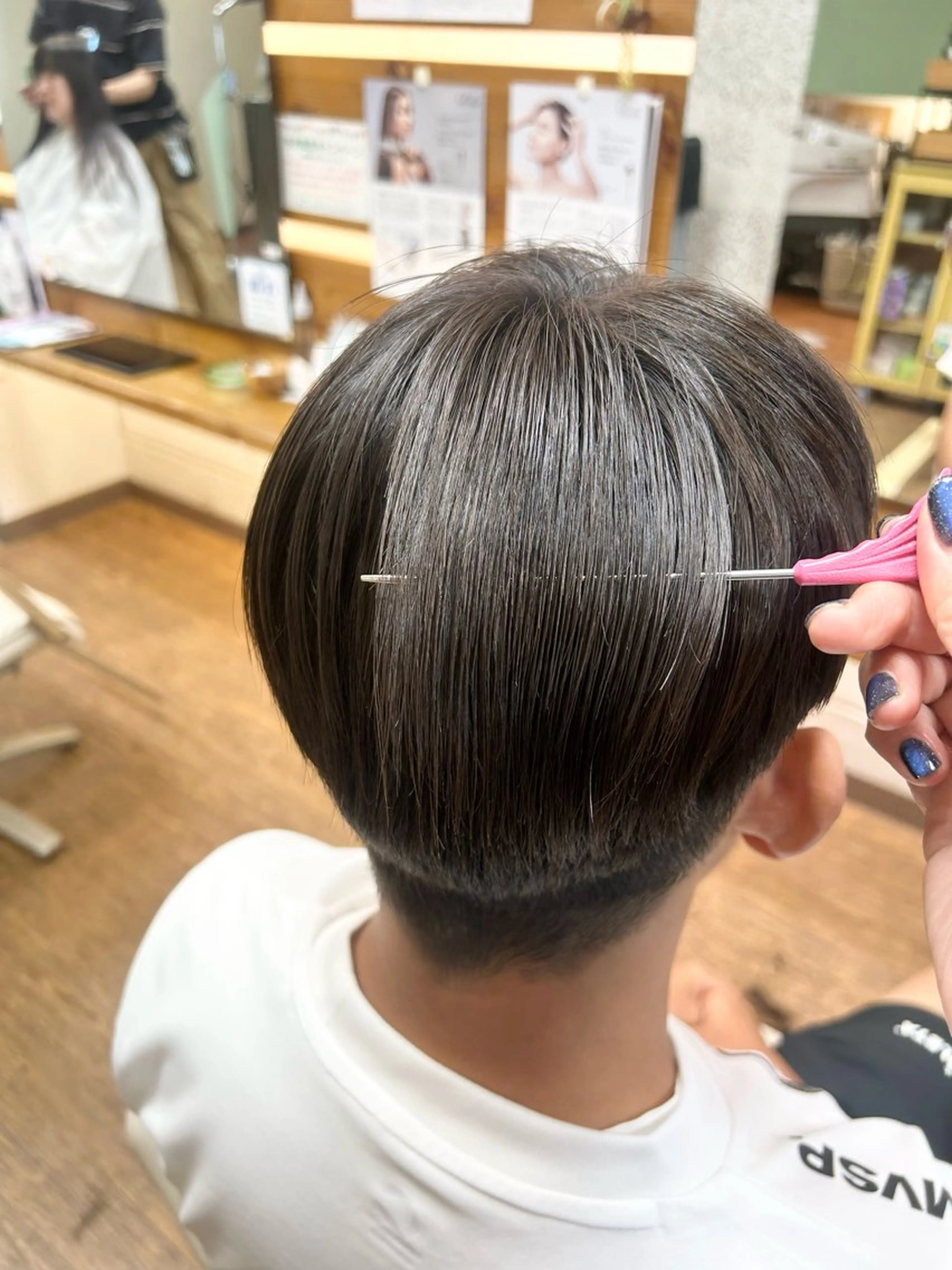 ショート 神谷 千明のヘアスタイル