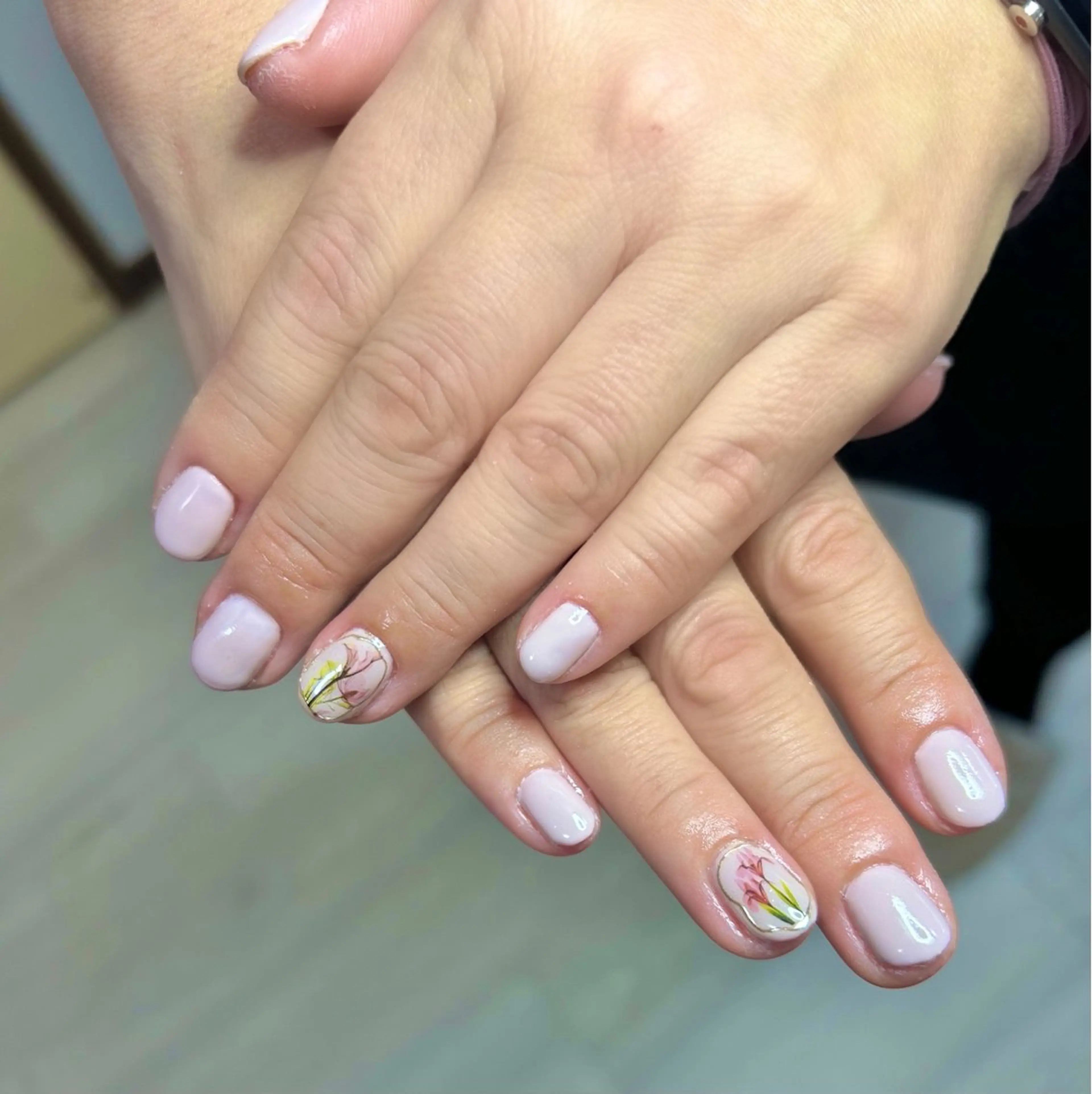 ネイル アートネイル ワンカラーネイル ハンドネイル 【malunail】 まるねいるのネイルデザイン