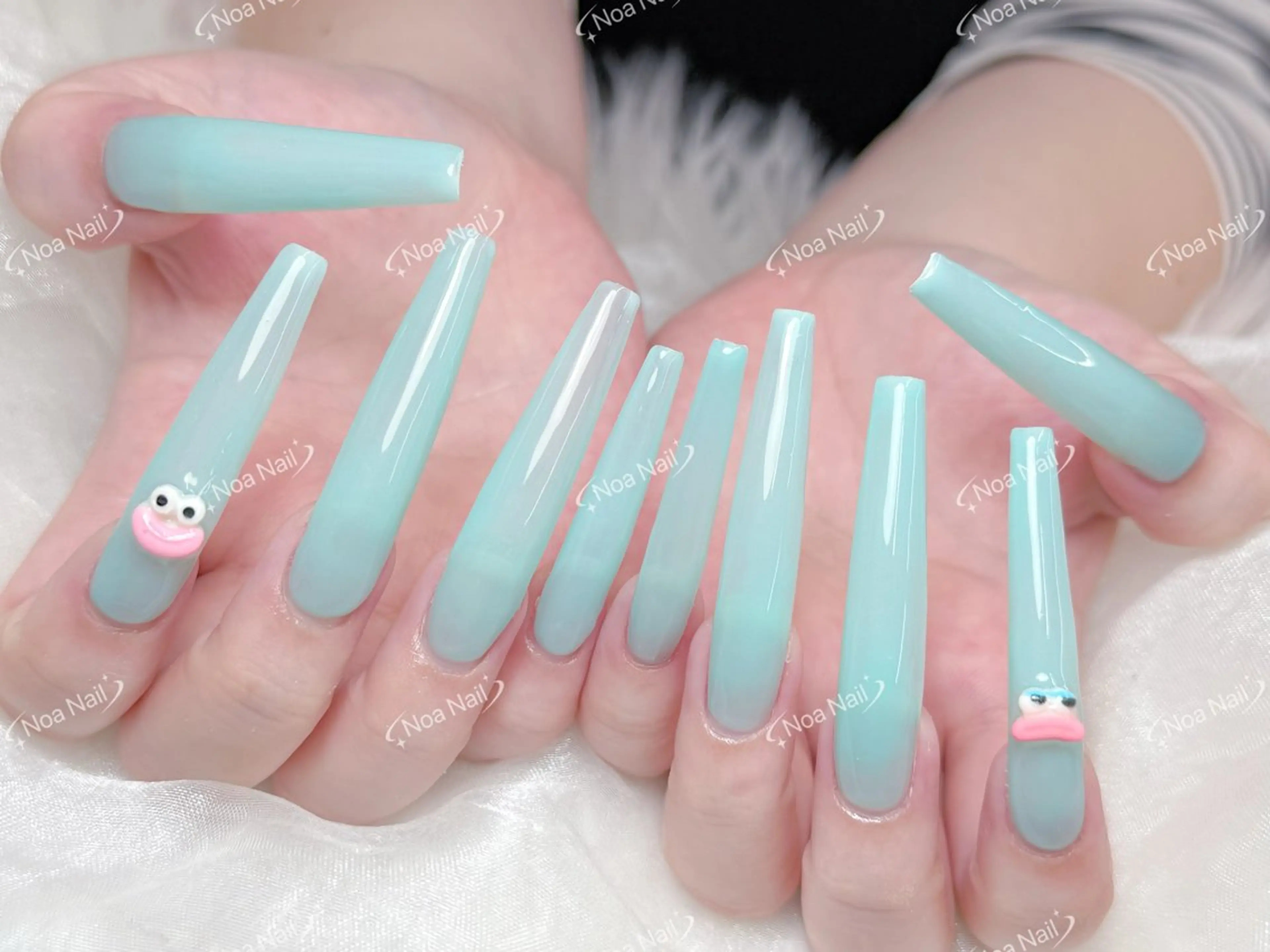 ロング ハンドネイル Noa Nail みつきのネイルデザイン