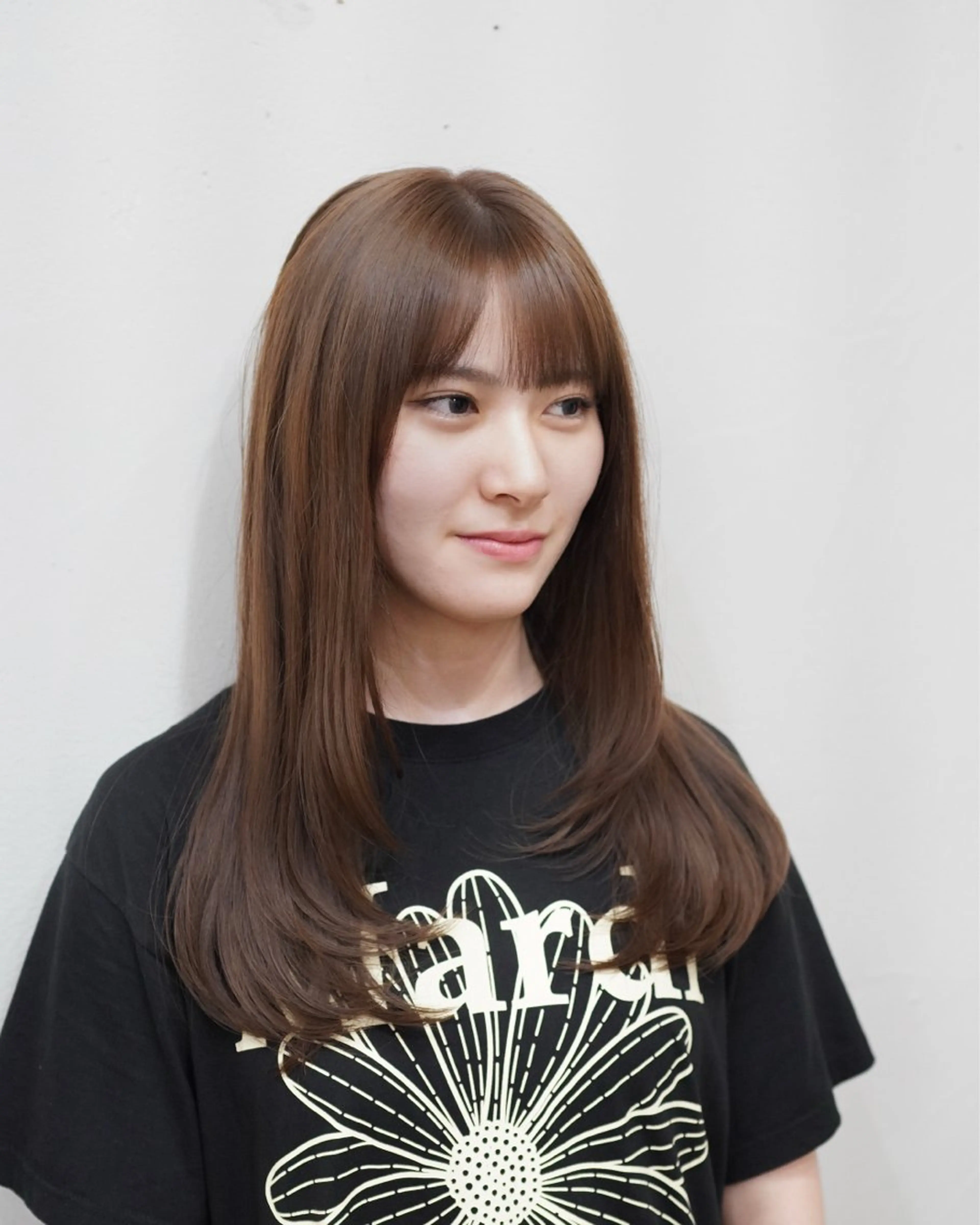 ロング カラー ベージュカラー 🪞透けヘア髪質改善 艶ベージュ/nagiのヘアスタイル