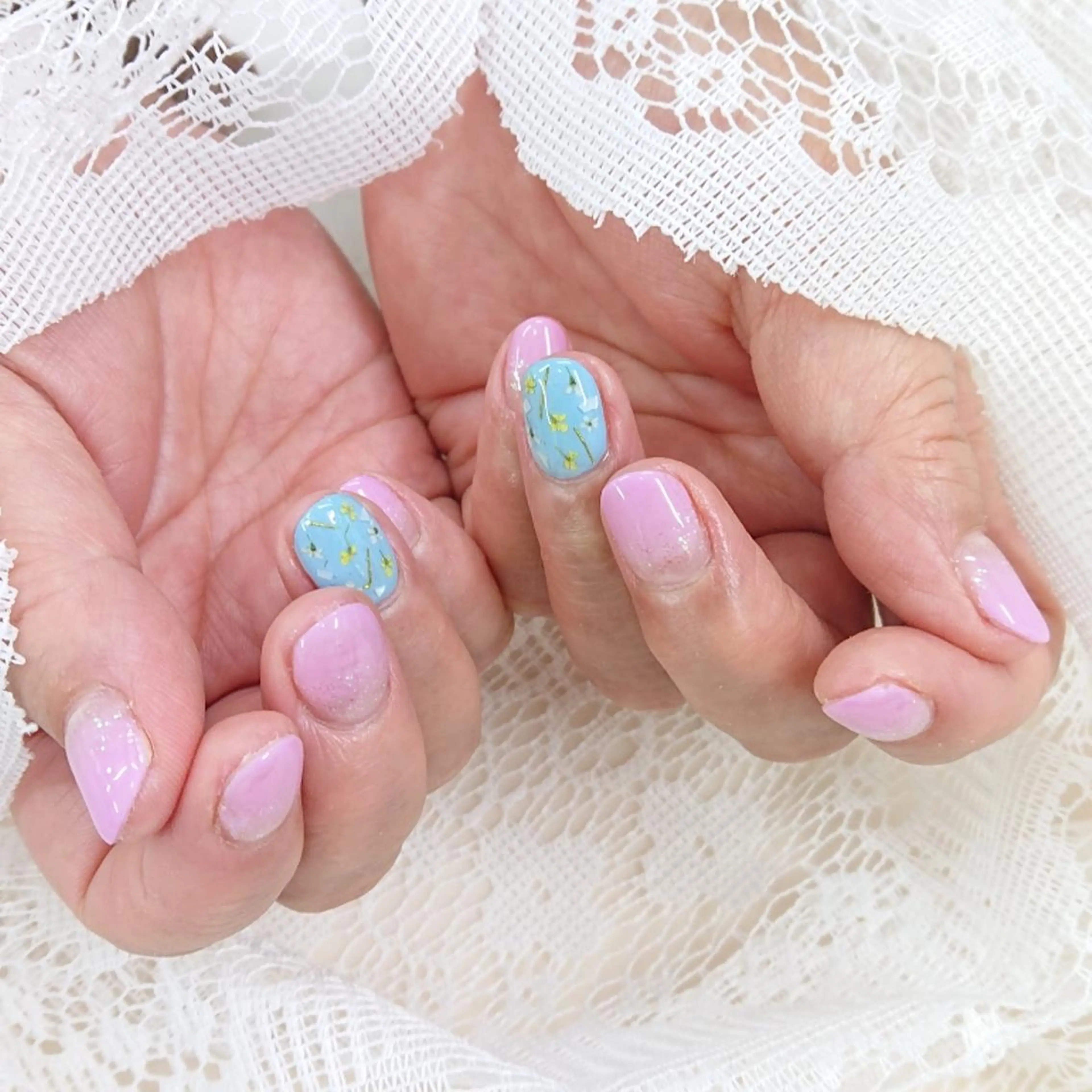 ネイル アートネイル グラデーション ハンドネイル トミー ワイのネイルデザイン