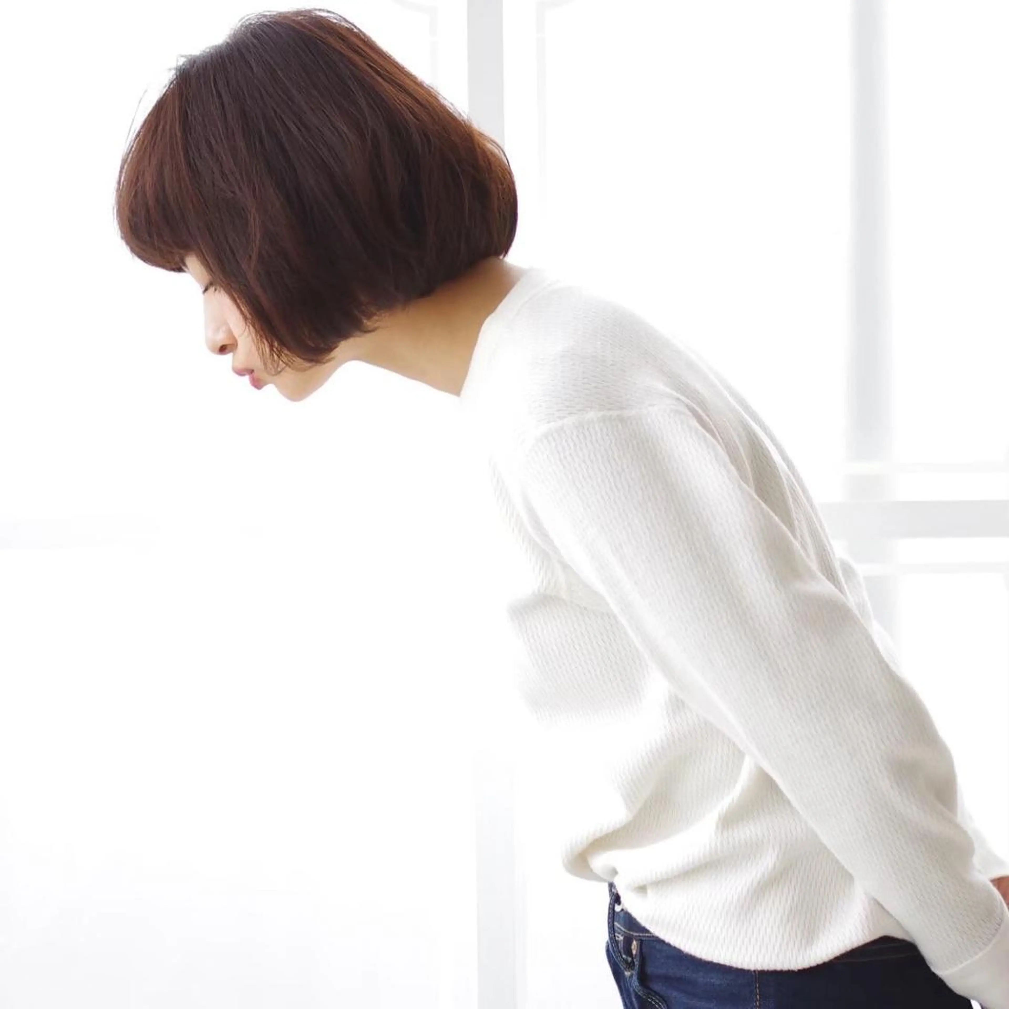 ミディアム カラー パーマ ヘアアレンジ メンズ キッズ ネイル マツエク・マツパ 藤井 仁紀のヘアスタイル