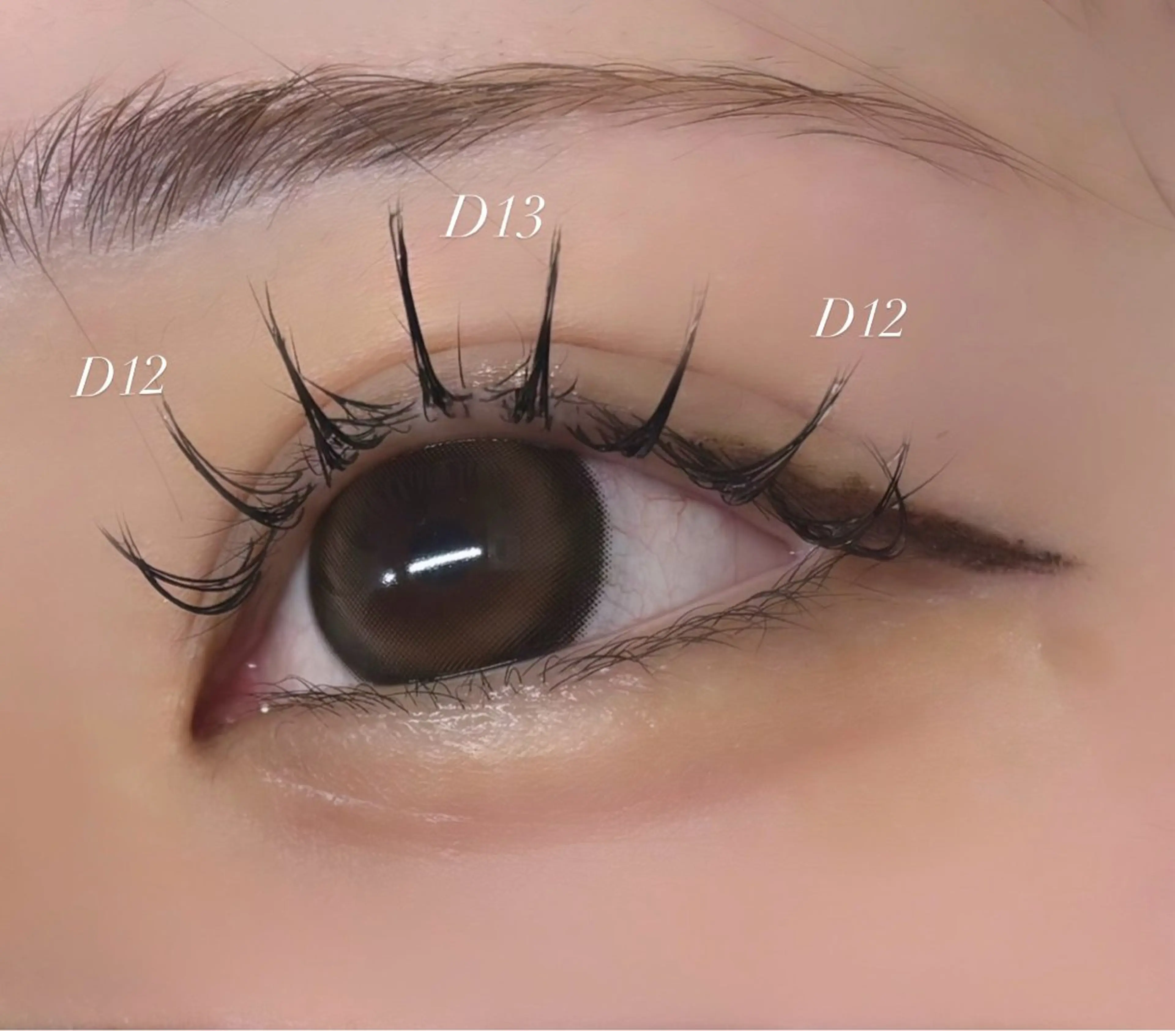 マツエク・マツパ ひるた りののマツエク・マツパデザイン