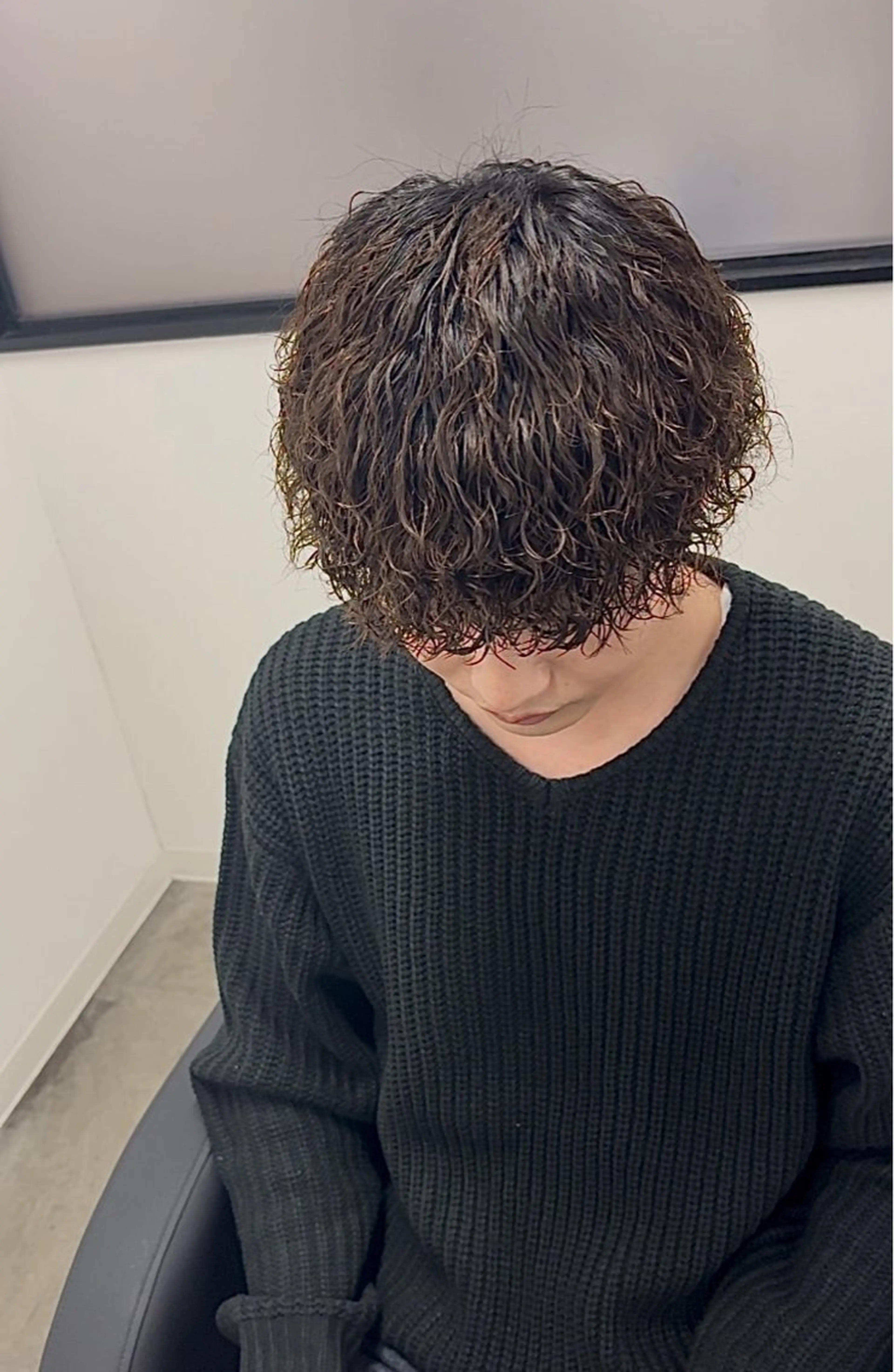 パーマ メンズ 波巻きパーマ カット パーマ トリートメント ケアパーマ/波巻き/ プードル/武田一馬のヘアスタイル