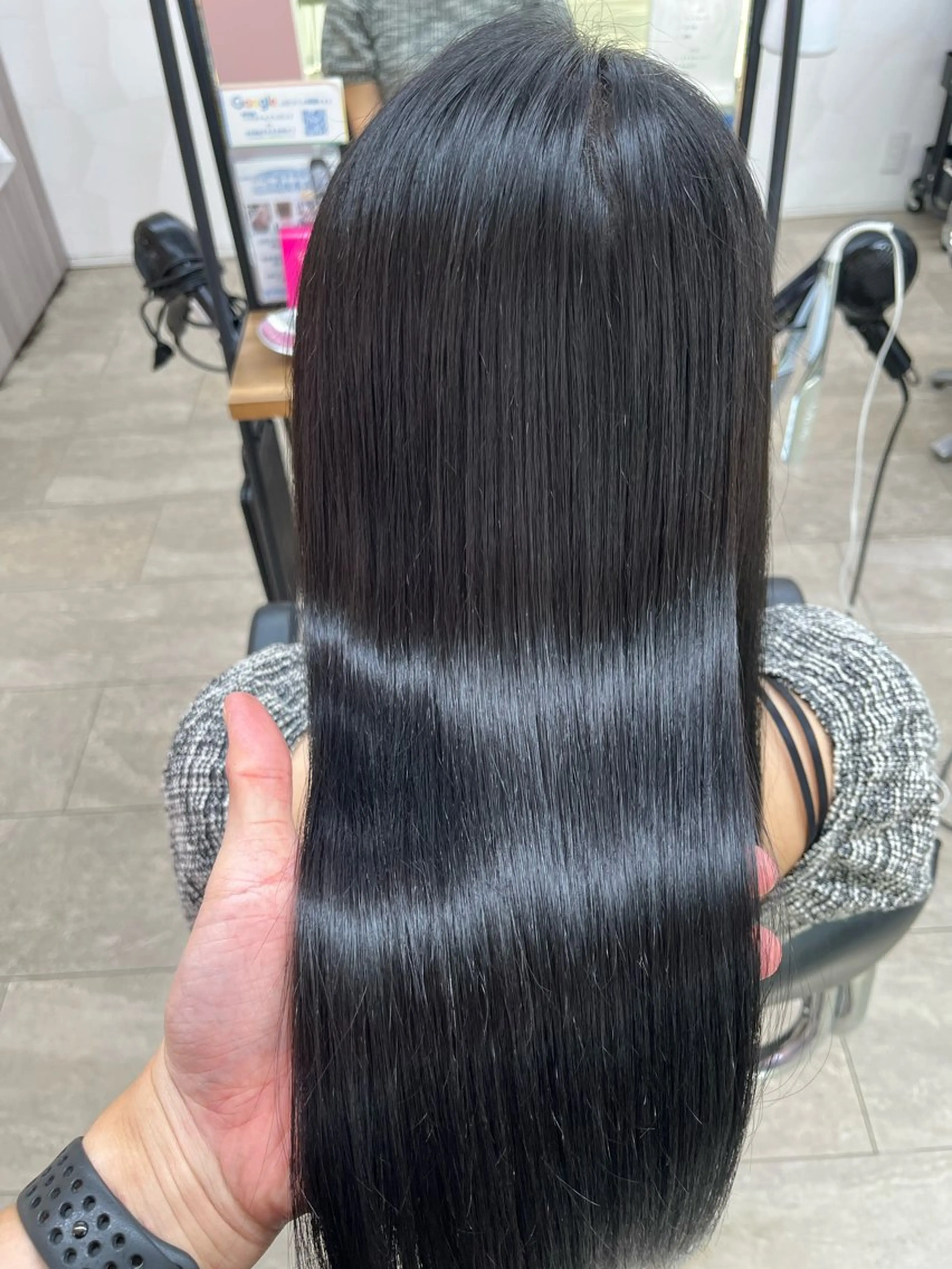 ロング ヘアカラー トリートメント 髪質改善/増田拓真 金沢市/内灘/美容室のヘアスタイル