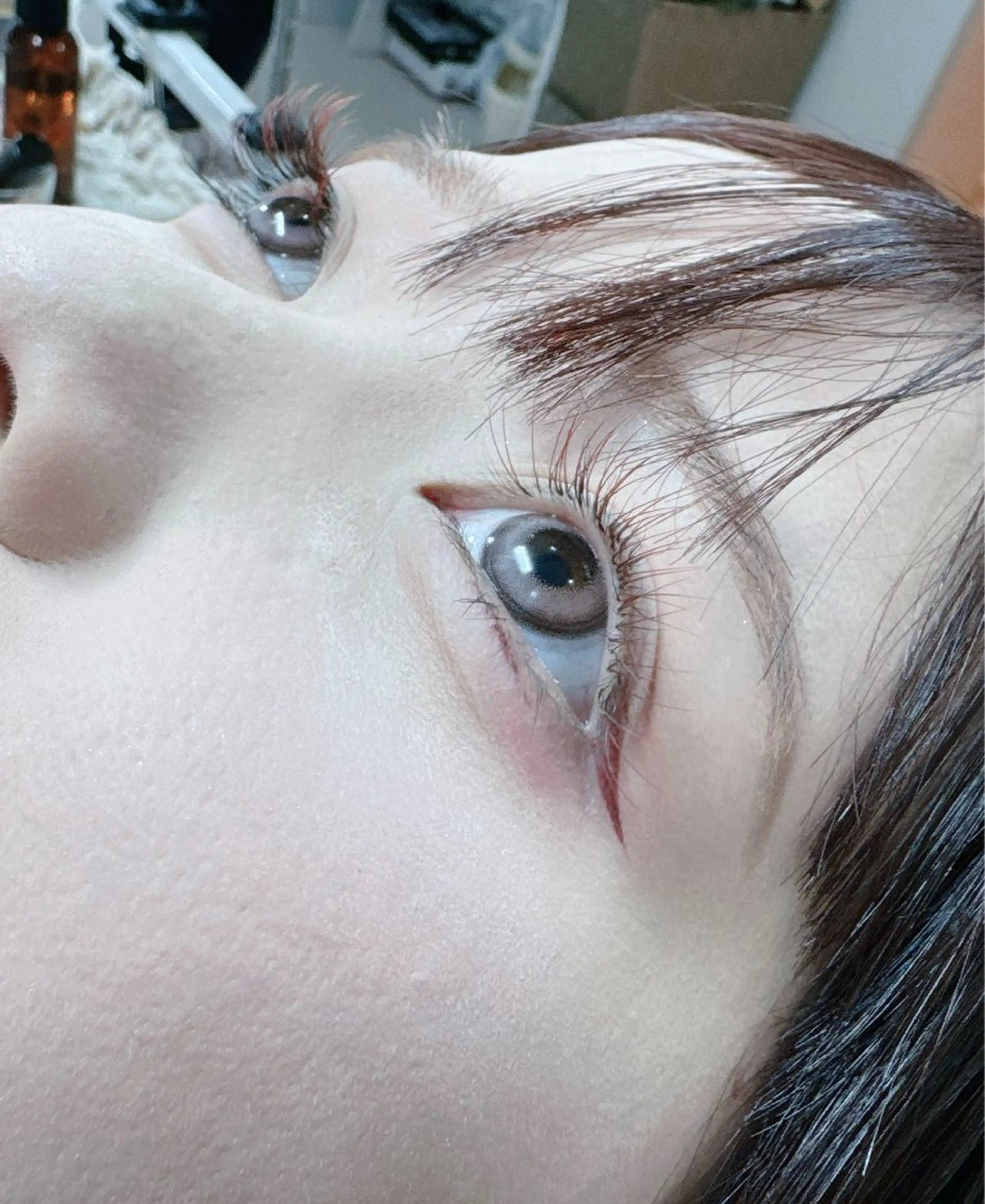 カラー MoonNail ユリ🌸のネイルデザイン