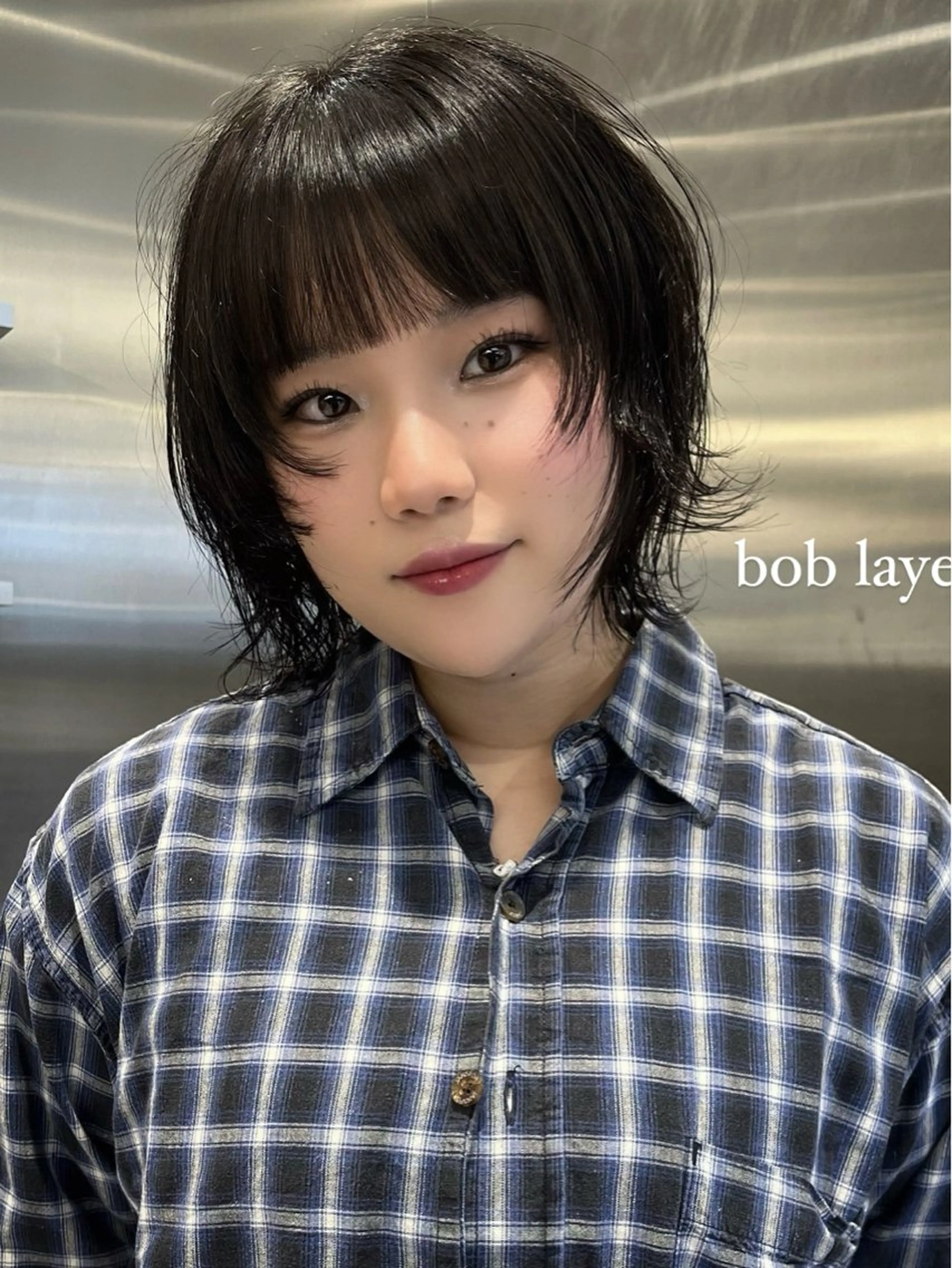 ミディアム 韓国レイヤー🇰🇷 🤍🎀honokaのヘアスタイル