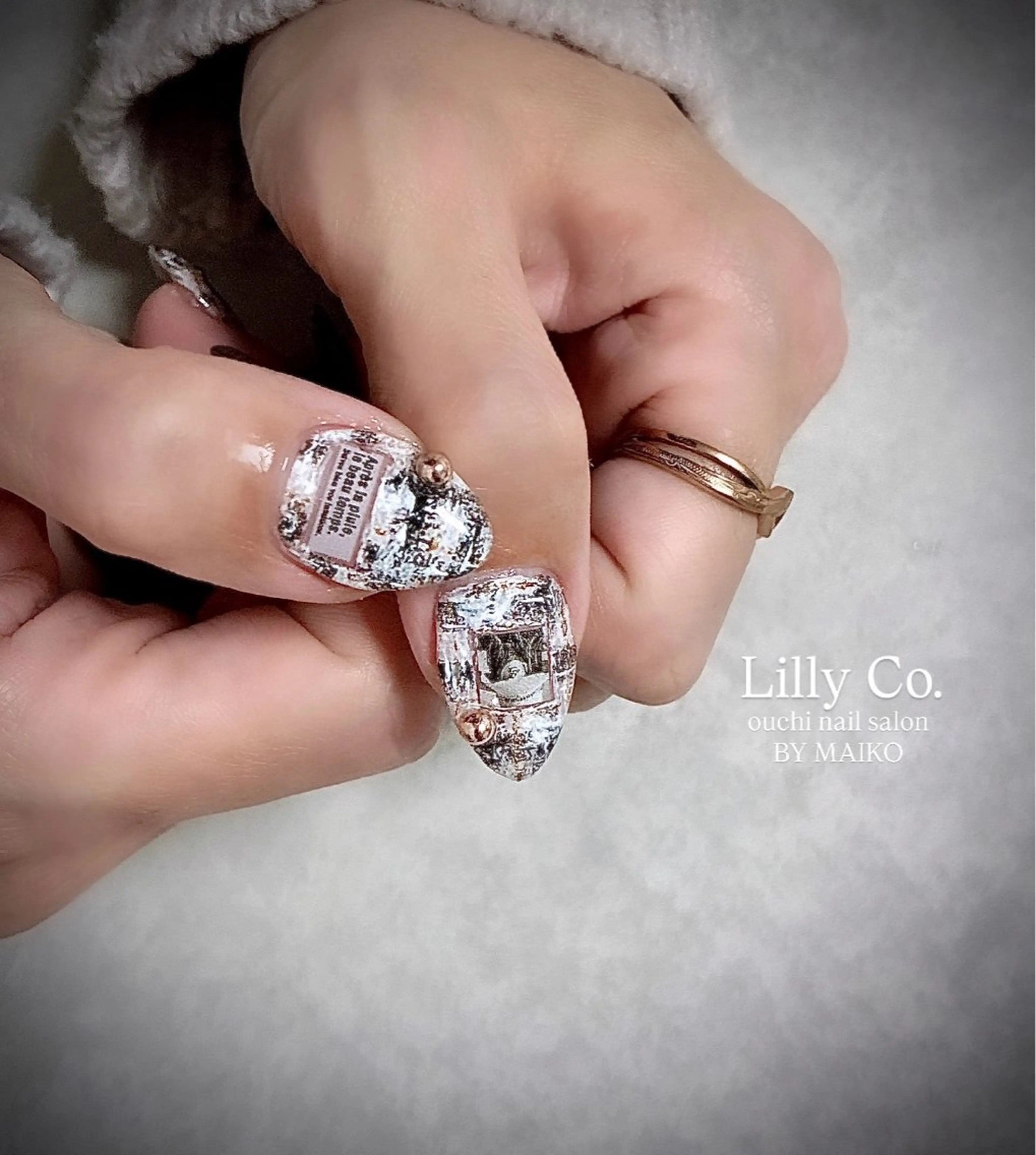 ネイル ハンドネイル ハンドケア Lilly Co.のネイルデザイン