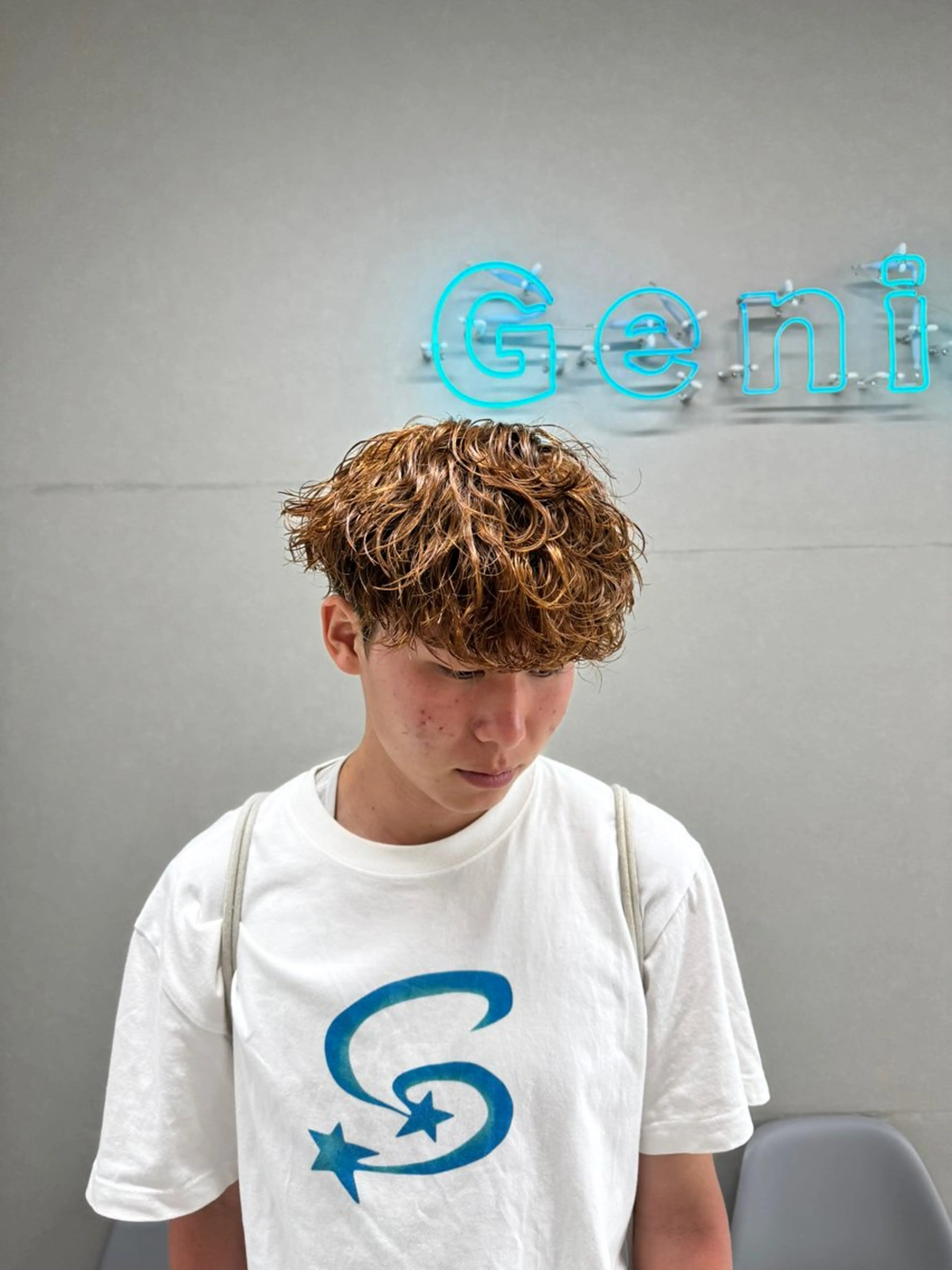 ✨【平日限定】メンズカット➕どのパーマでもOK✨/波巻きスパイラル/ツイストスパイラル/スパイラル/スペインカールの写真