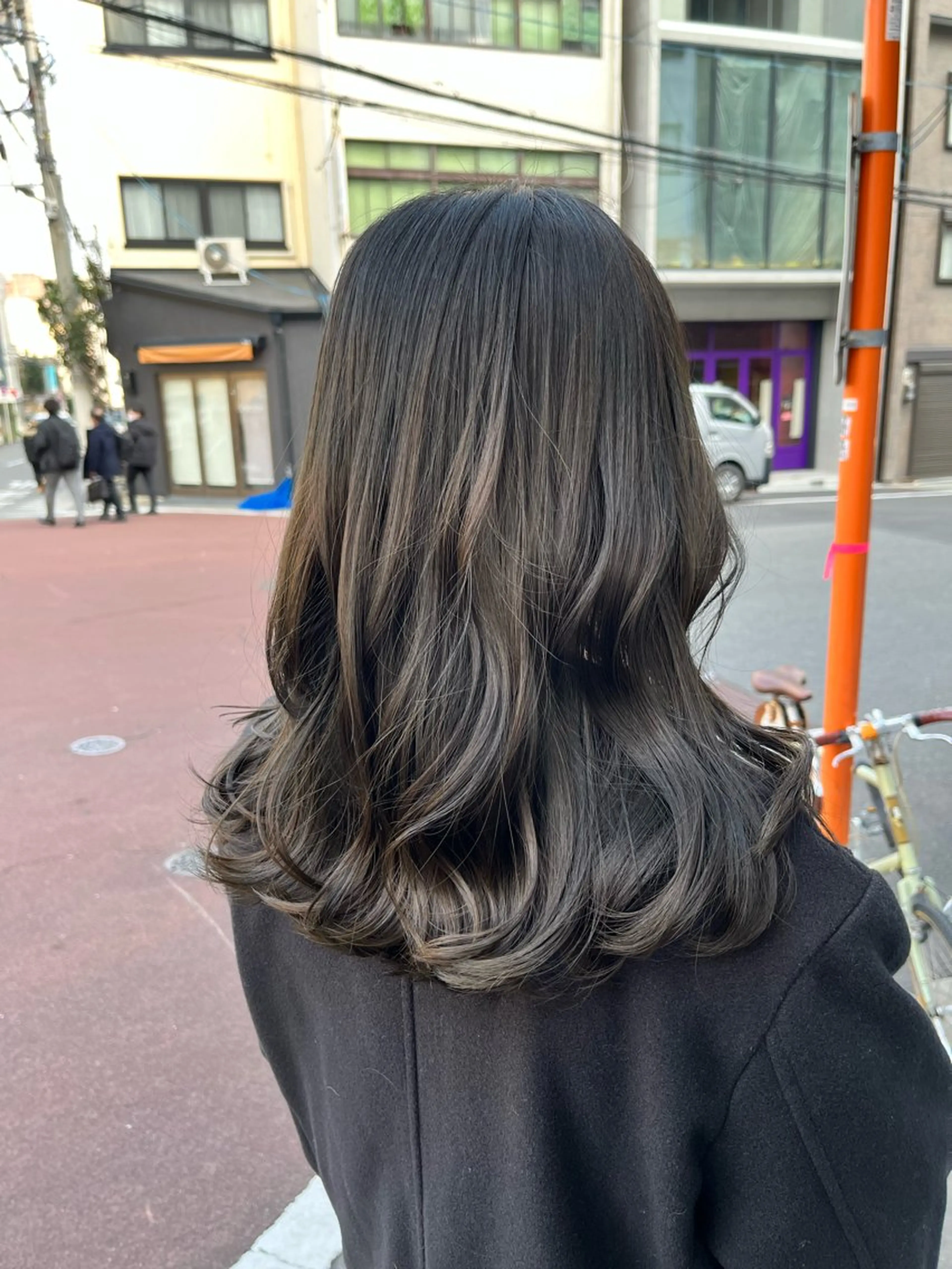 セミロング 藤倉なつみ /玉造のヘアスタイル