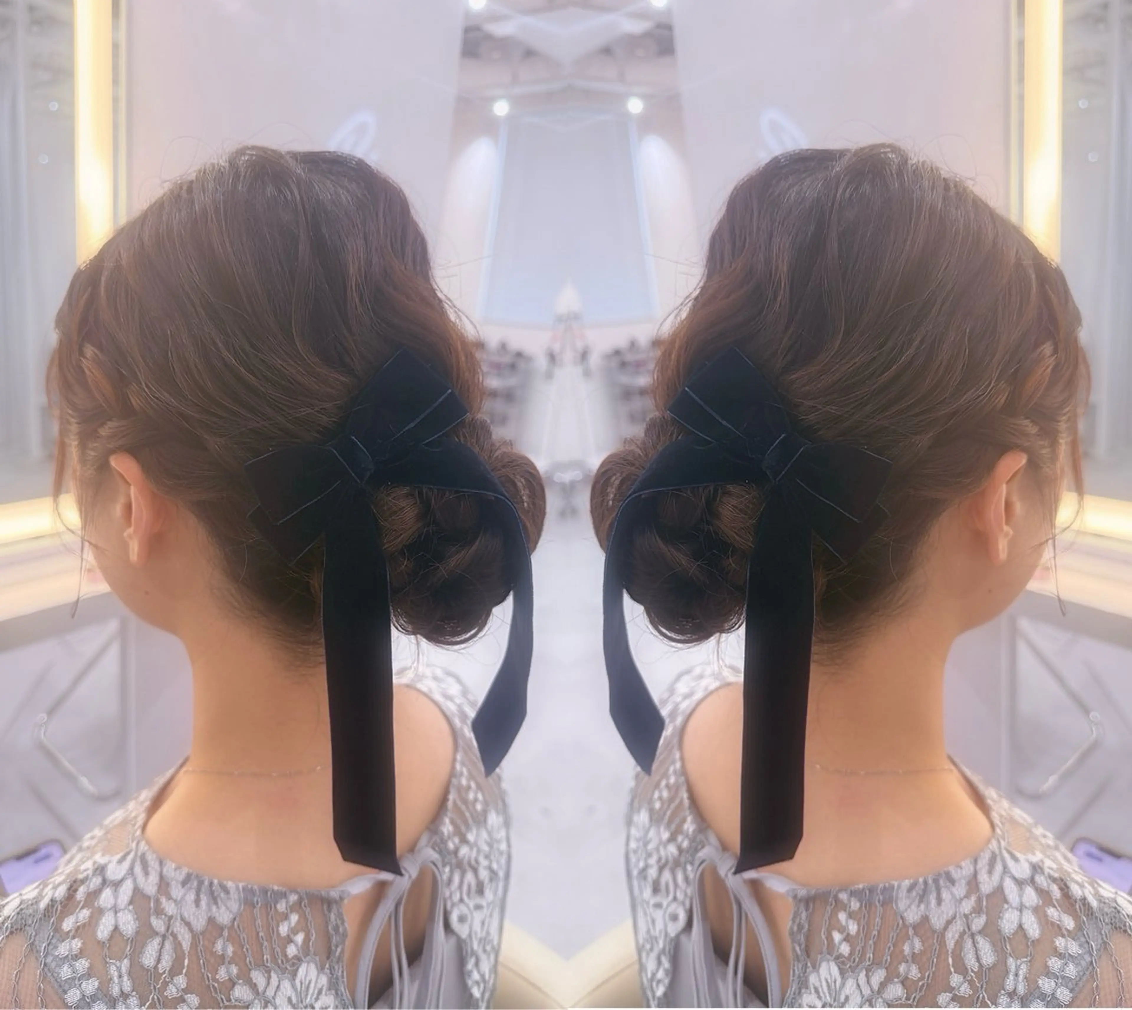 ヘアアレンジ ヘアセット 🤍AIRA🤍のヘアスタイル