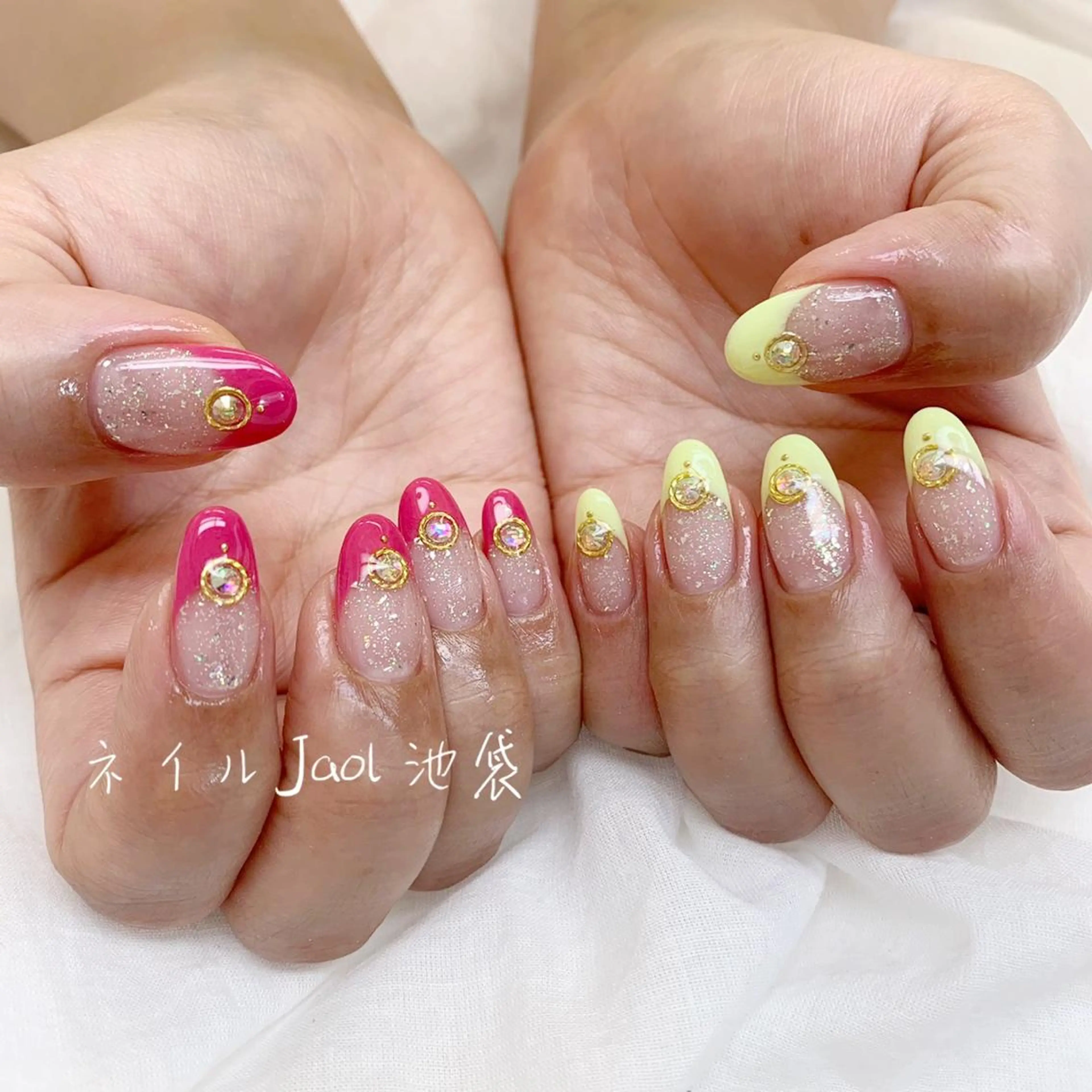 ミディアム nail jaol池袋店所属・ネイルJaol 池袋のネイルデザイン