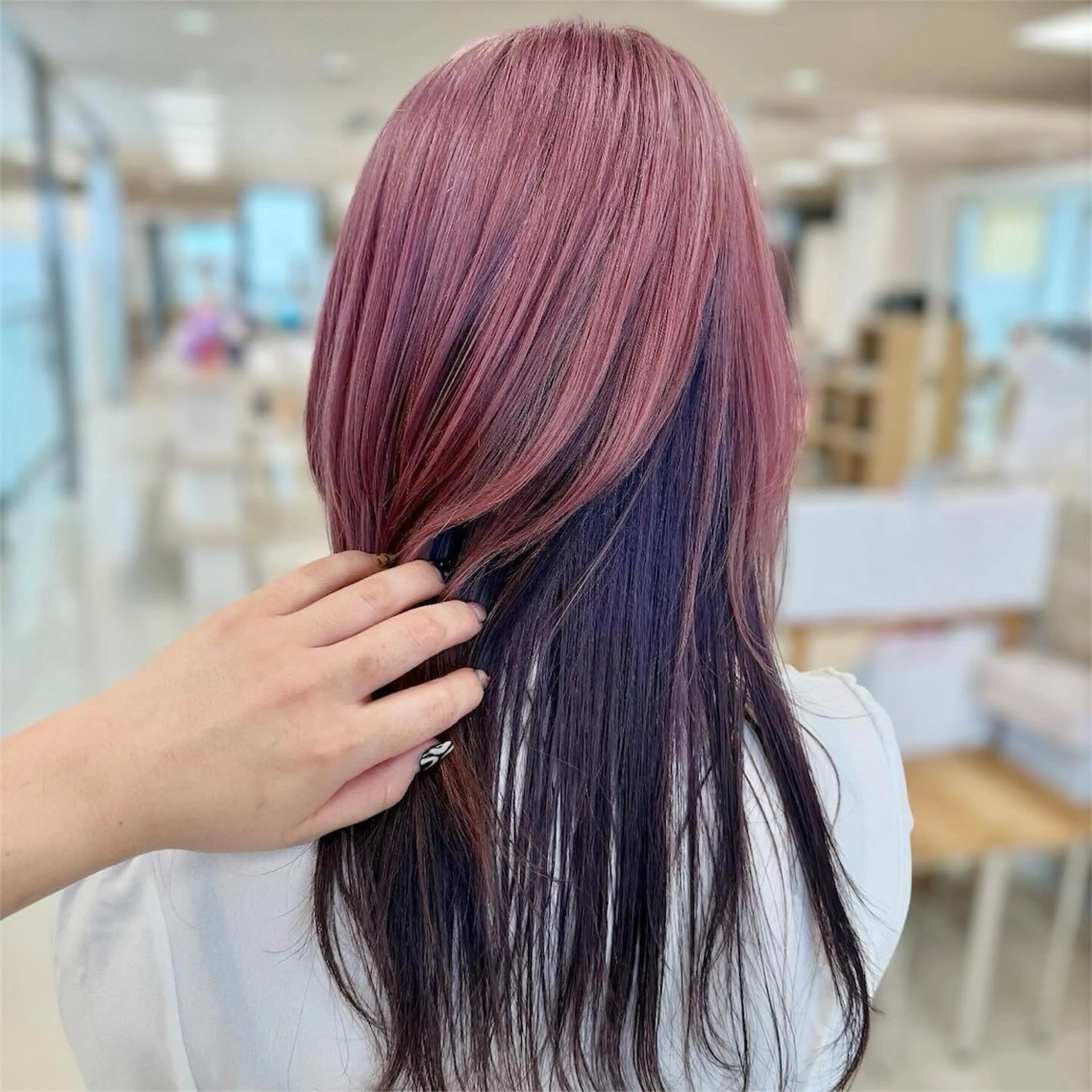 ロング カラー ヘアアレンジ 🍒KIKUCHI KANAE🍒のヘアスタイル