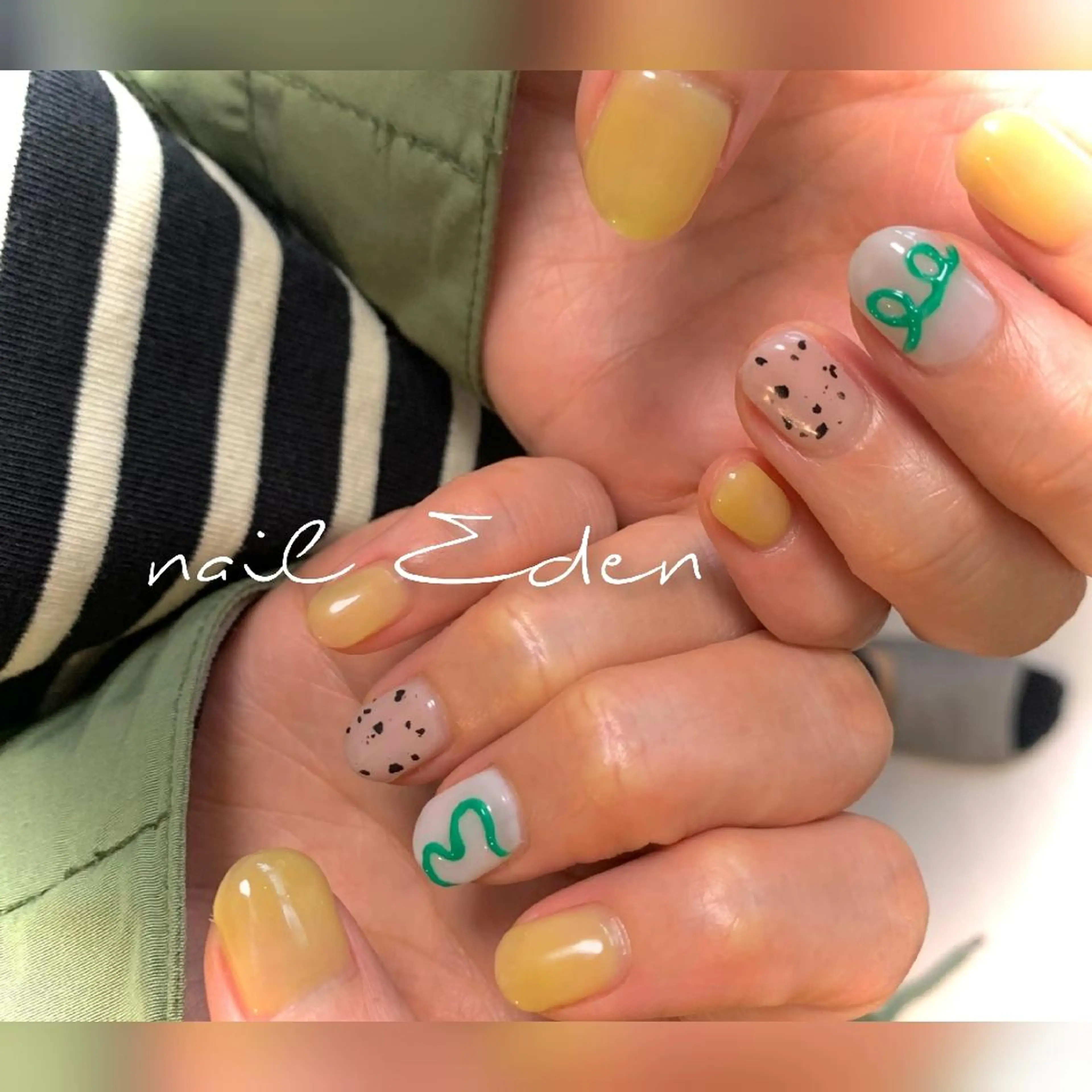 ネイル 持ち込み Eden ♾️のネイルデザイン