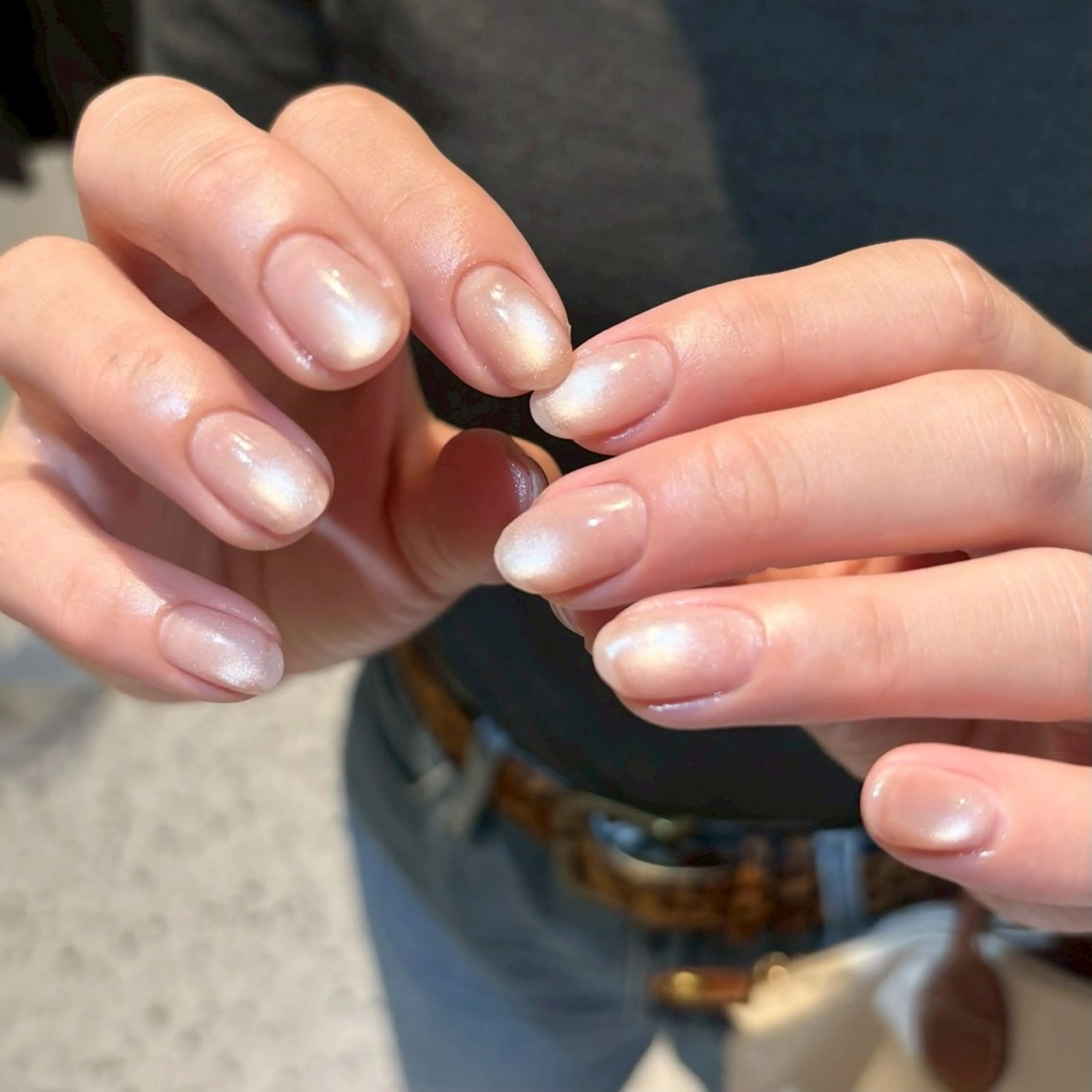 ネイル シンプルネイル White nail KAEDEのネイルデザイン