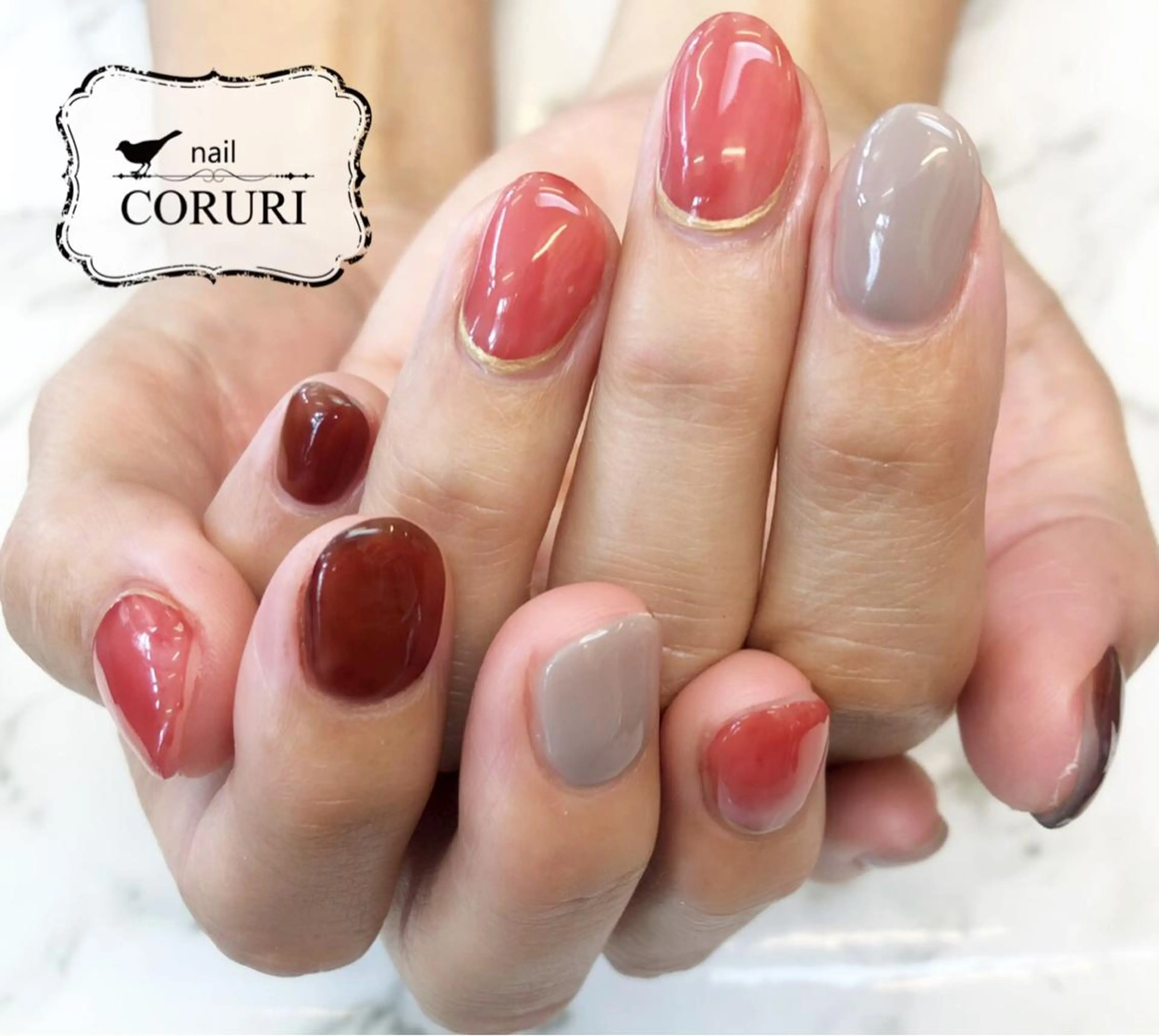 ネイル ハンドネイル nail CORURIのネイルデザイン