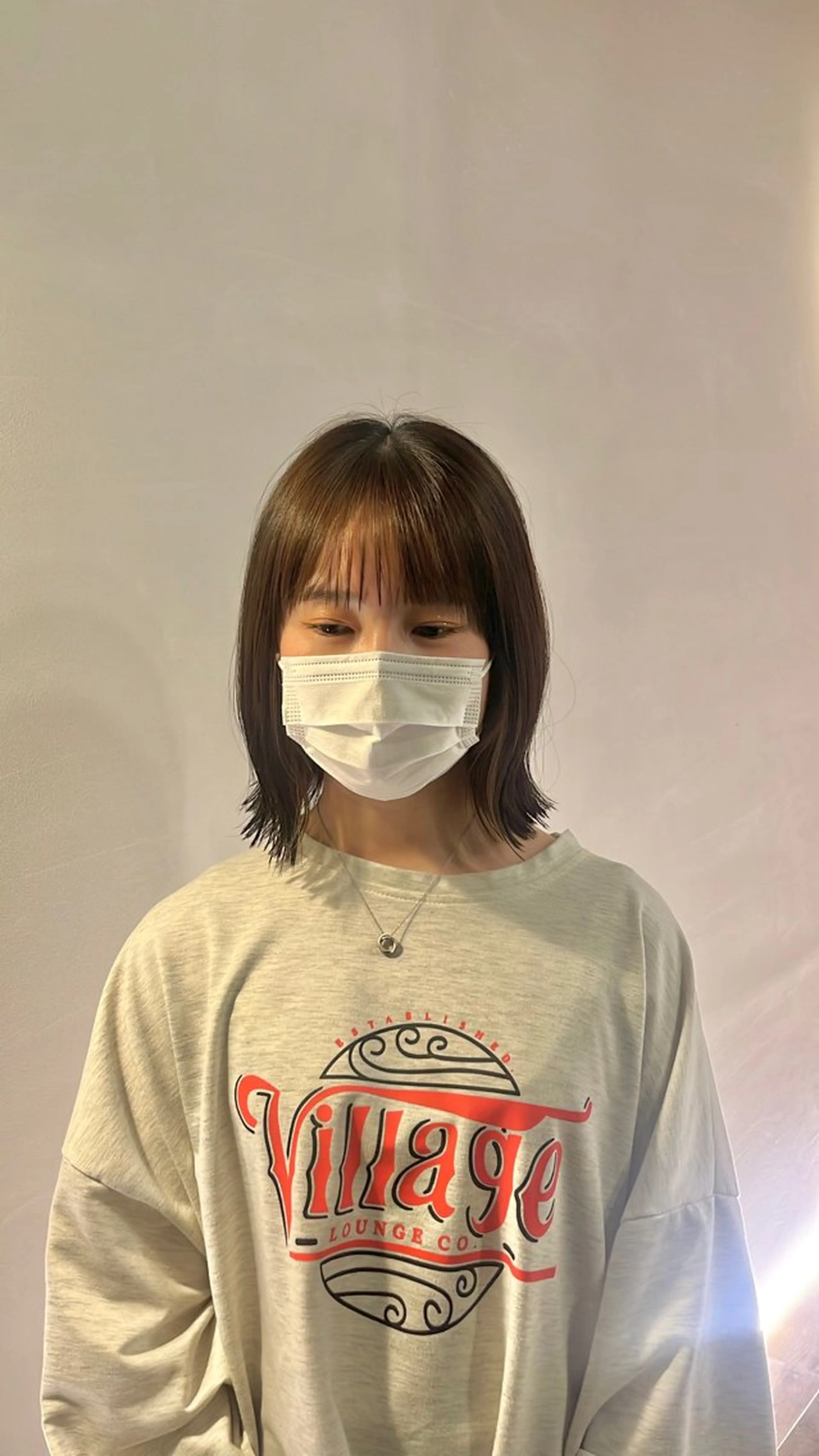 ミディアム 髪質改善/ウルフ ダブルカラー/ショウのヘアスタイル