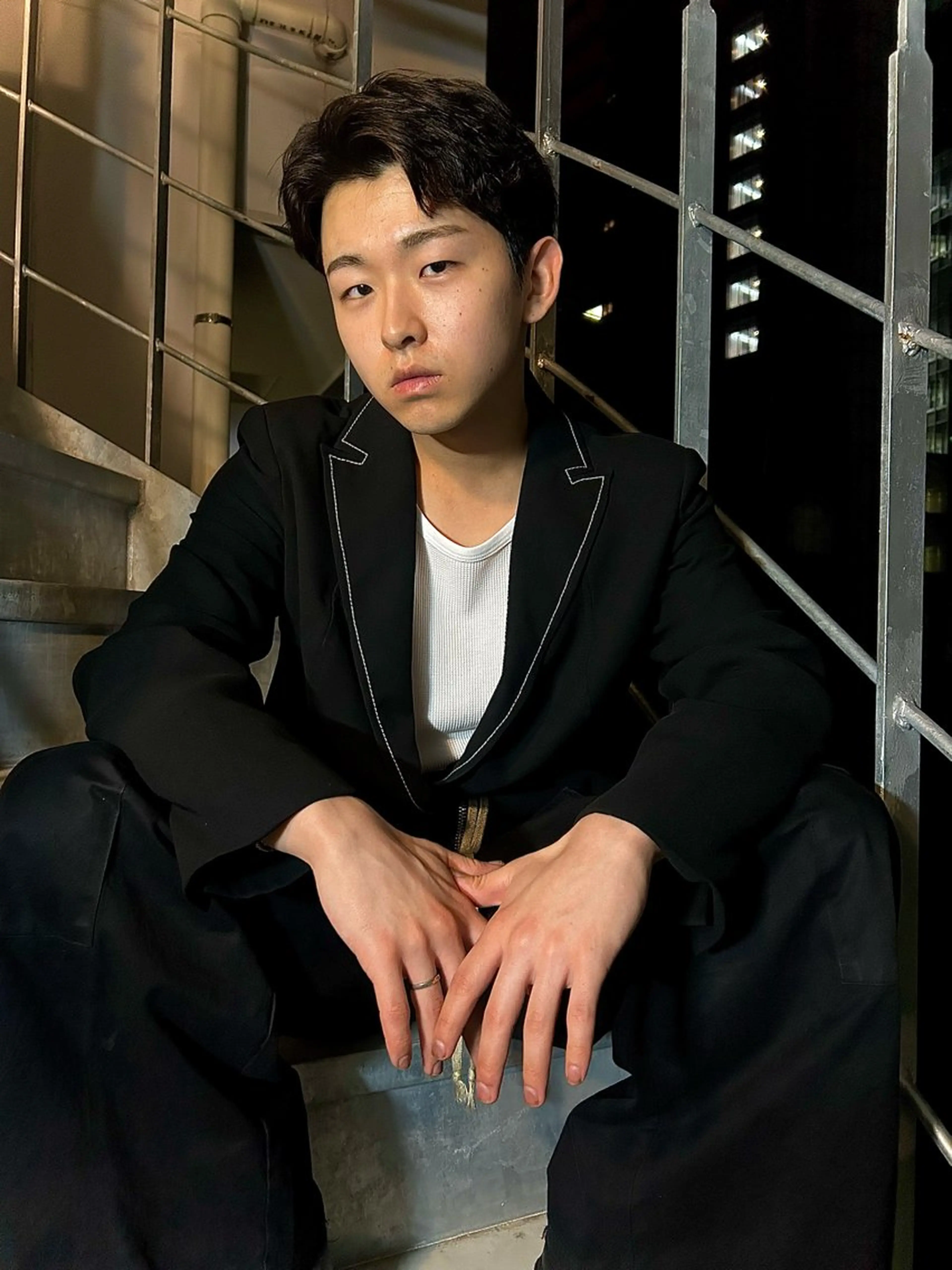 パーマ あずまりんの/メンズ /ブリーチ特化のヘアスタイル