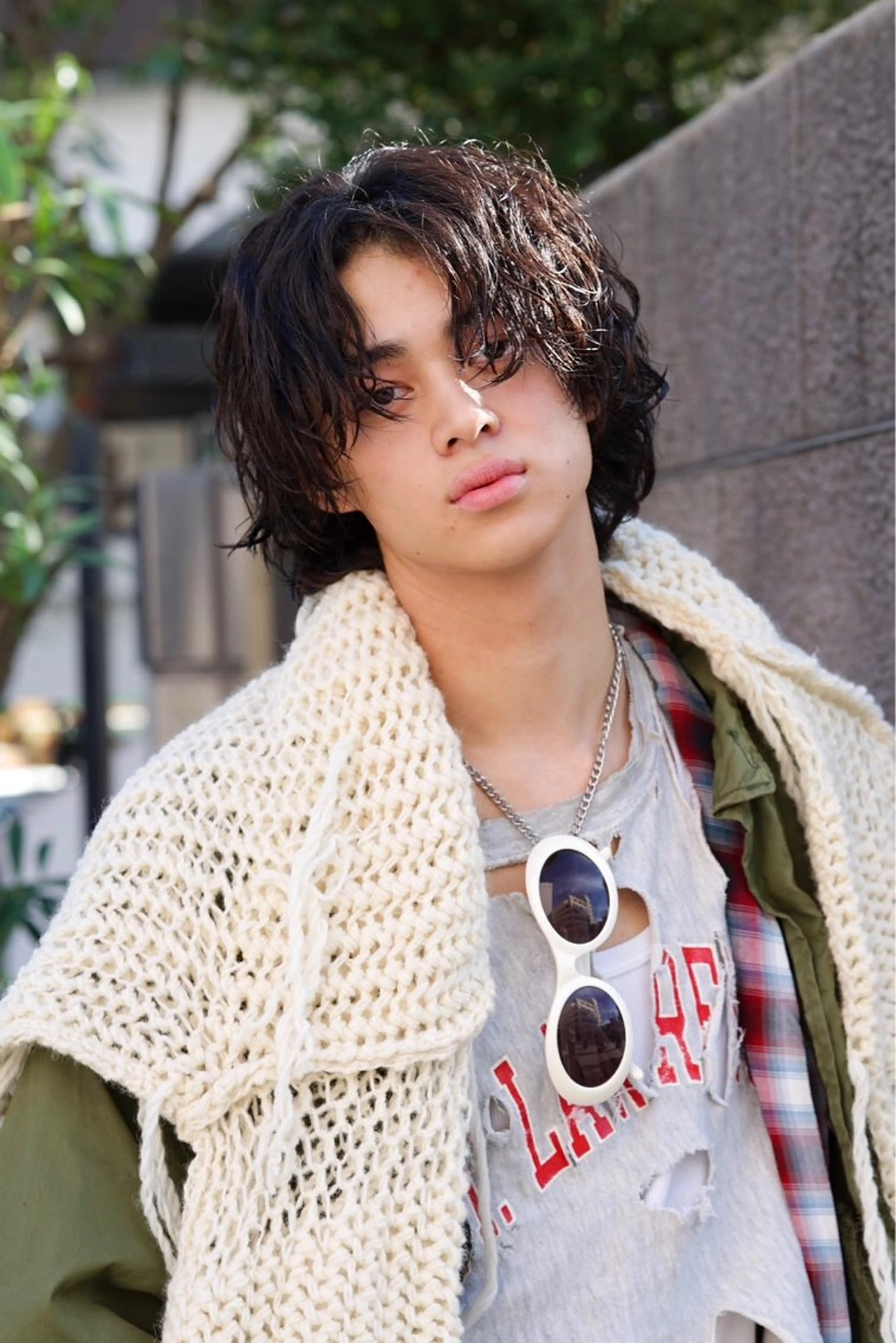 ※1/29不可 メンズカット＆パーマ  2ステップトリートメント付き フェード不可  ※ブリーチ毛には不可の写真