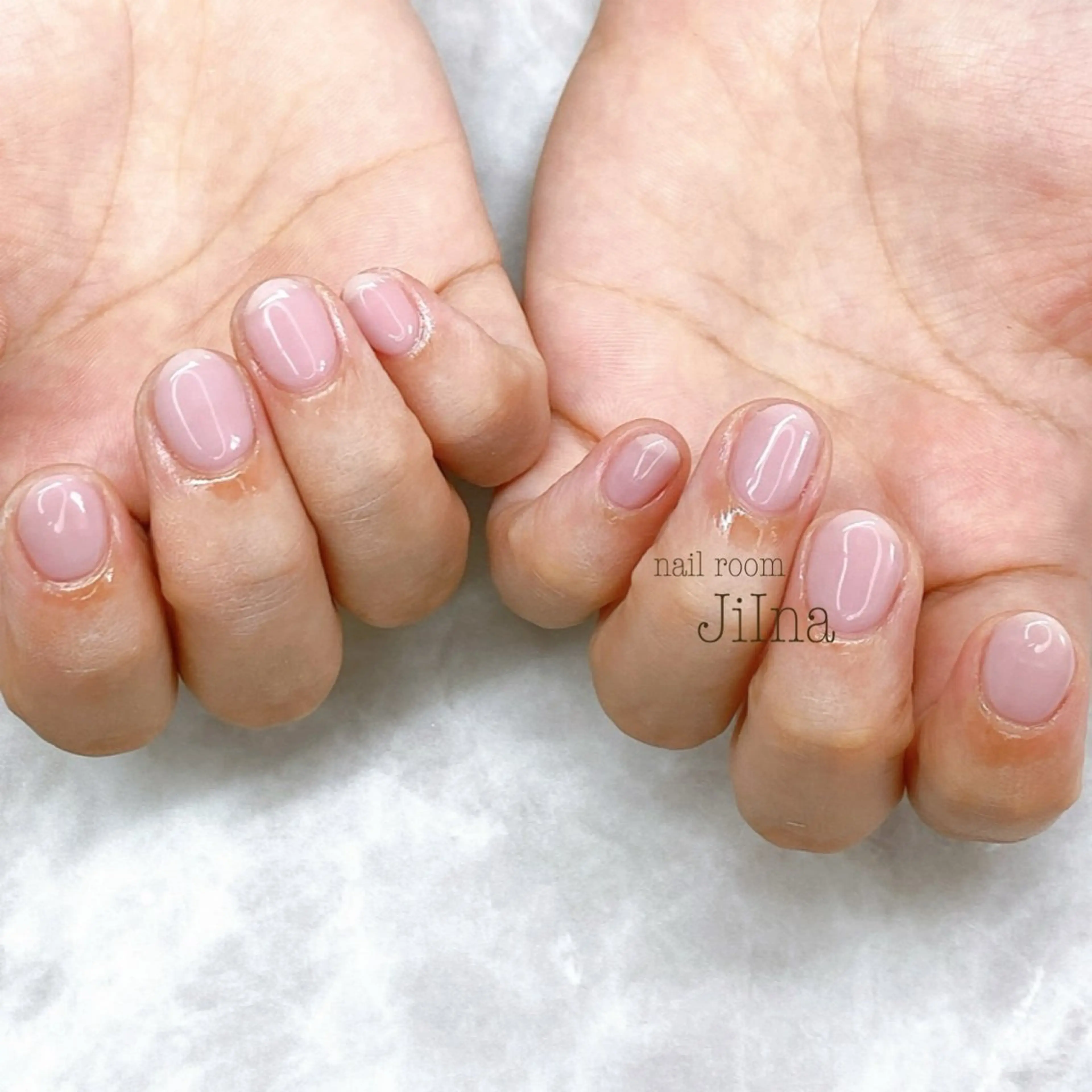 ネイル ワンカラーネイル JiIna nailのネイルデザイン