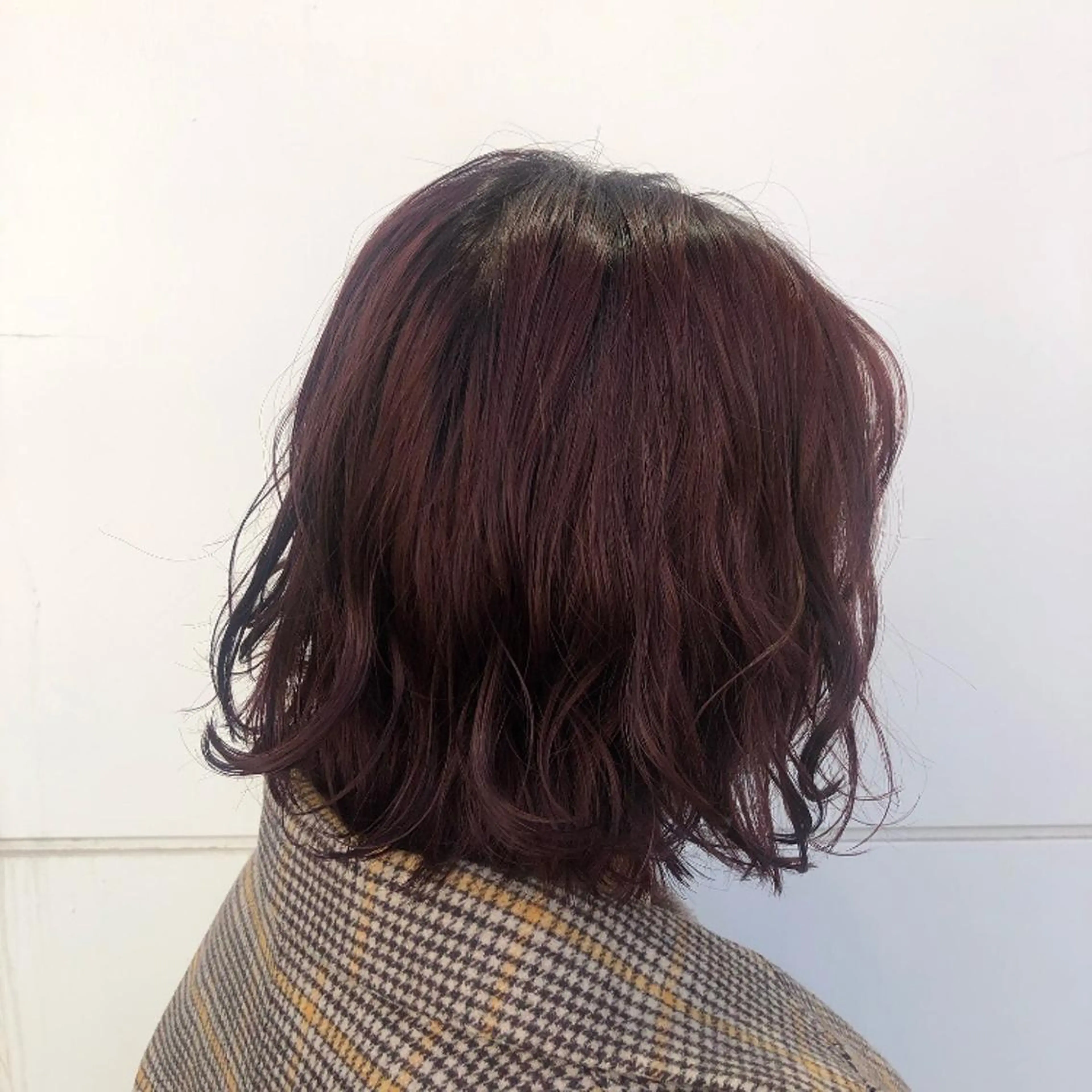 ミディアム カラー ヘアカラー トリートメント カトウ ユウカのヘアスタイル