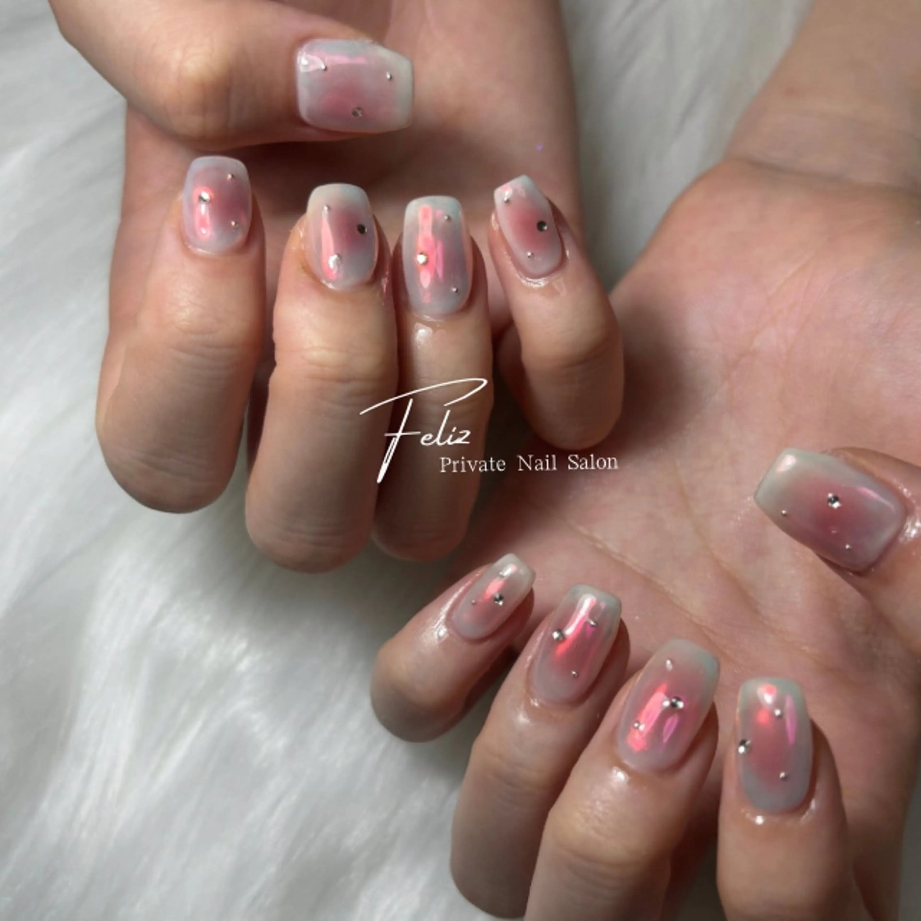 ネイル ハンドネイル ハンドケア Feliz 楽しいネイルサロンのネイルデザイン