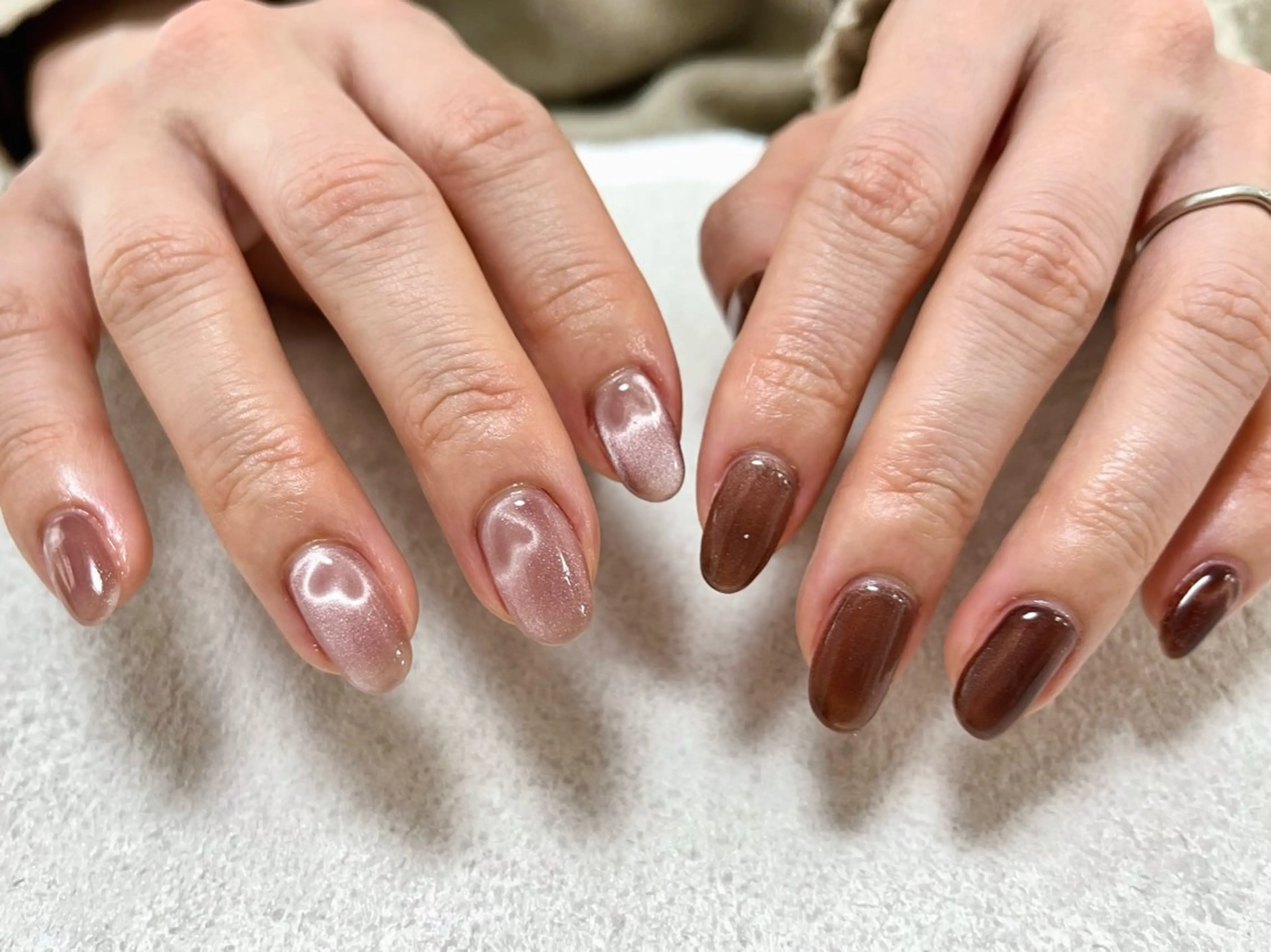 ネイル ハート バレンタイン ネイルサロン kupuのネイルデザイン