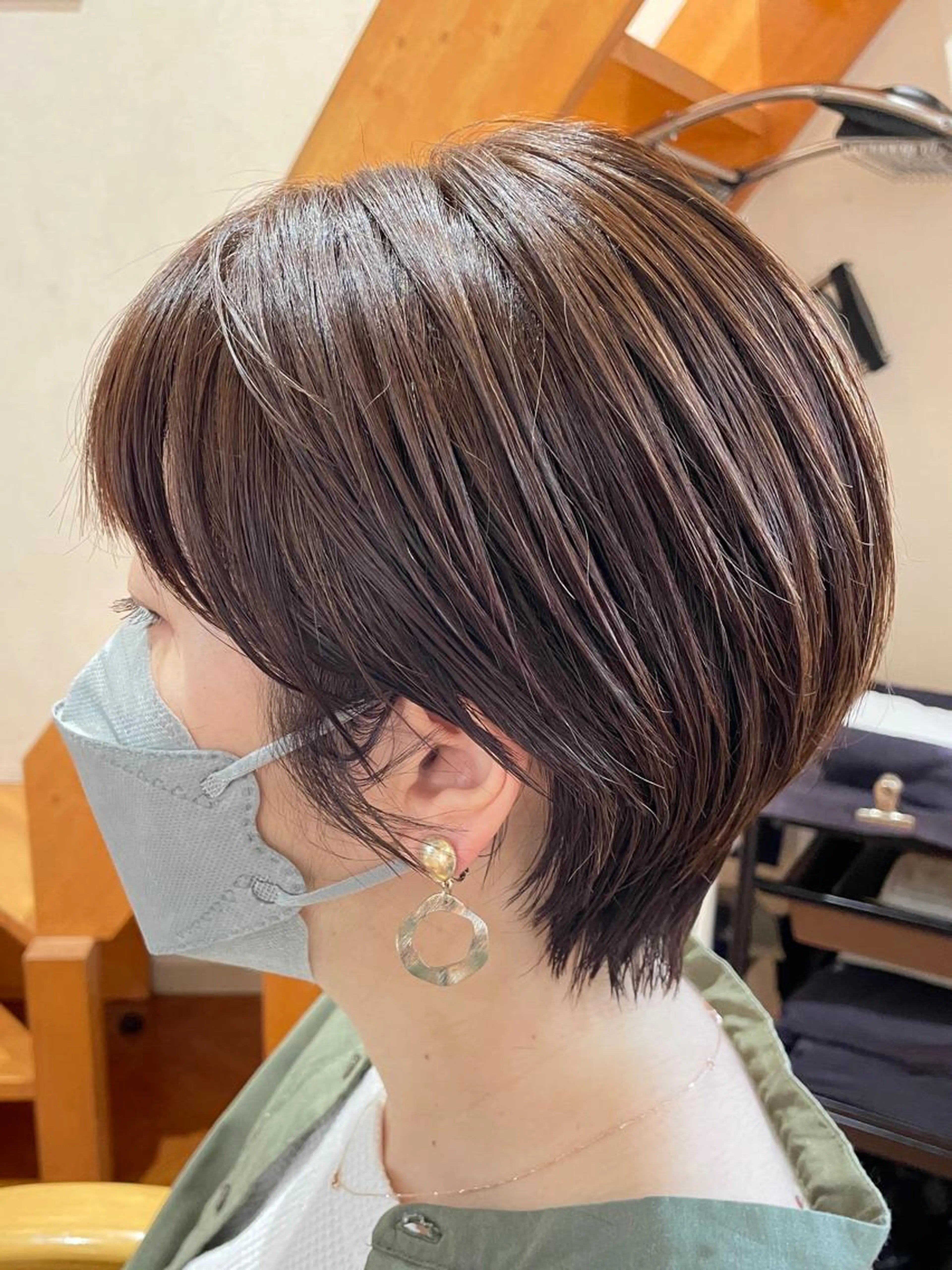 ショートカット+カラー+トリートメントorヘッドスパの写真