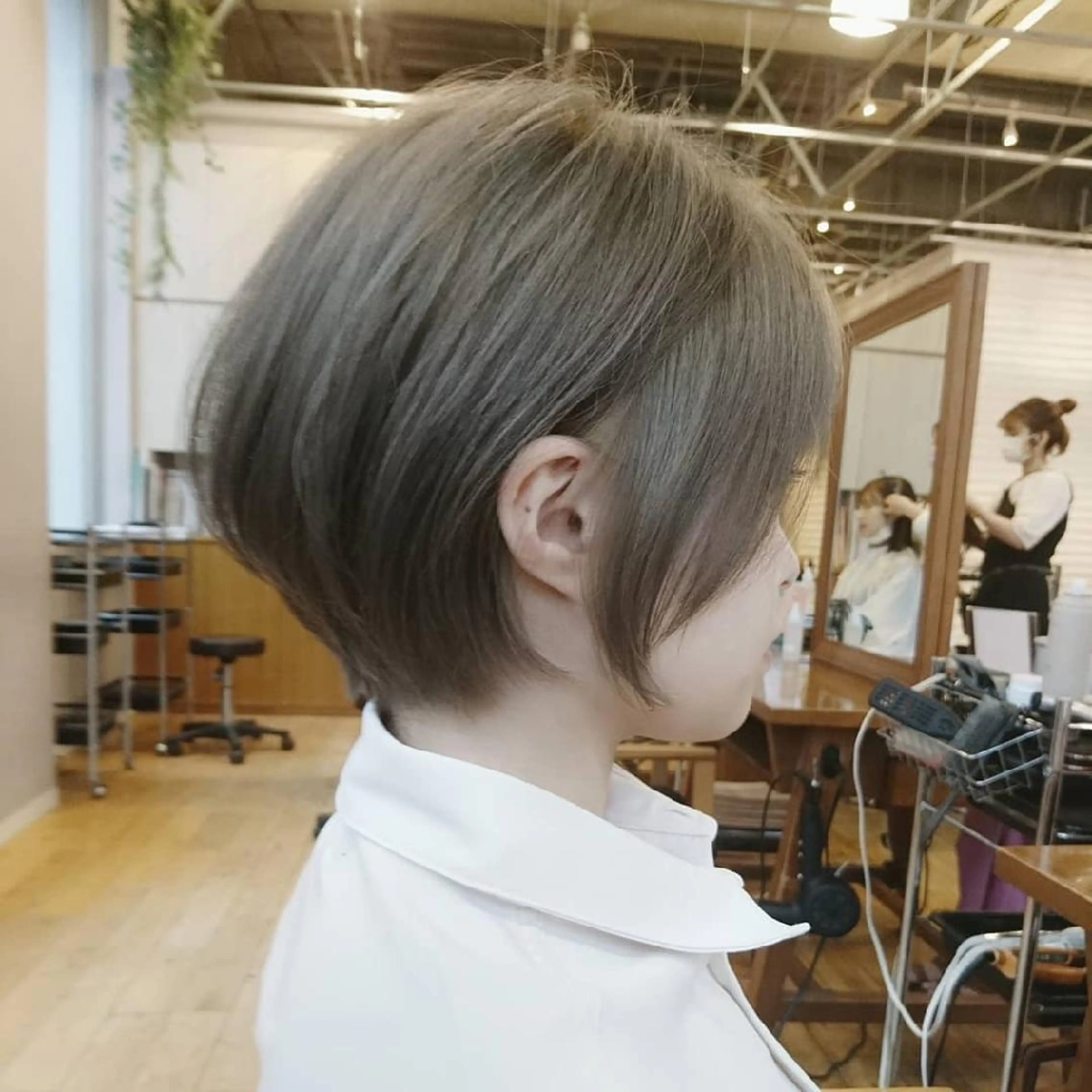 ショート カラー 髪質改善🌸縮毛矯正 専門家💖後藤のヘアスタイル