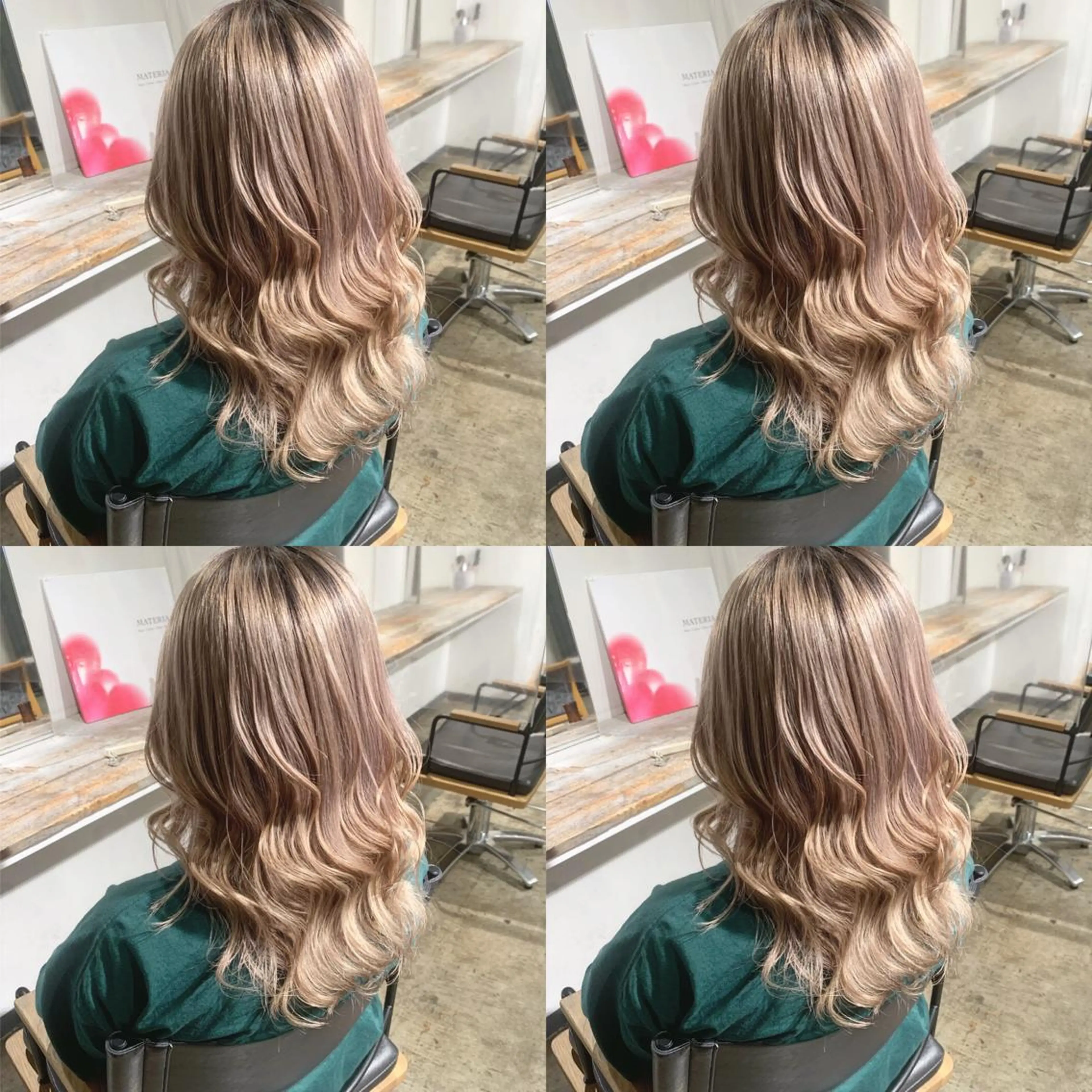 カラー ヘアカラー トリートメント ヘアセット ✨艶ブリーチカラー ✨四ノ宮裕己のヘアスタイル