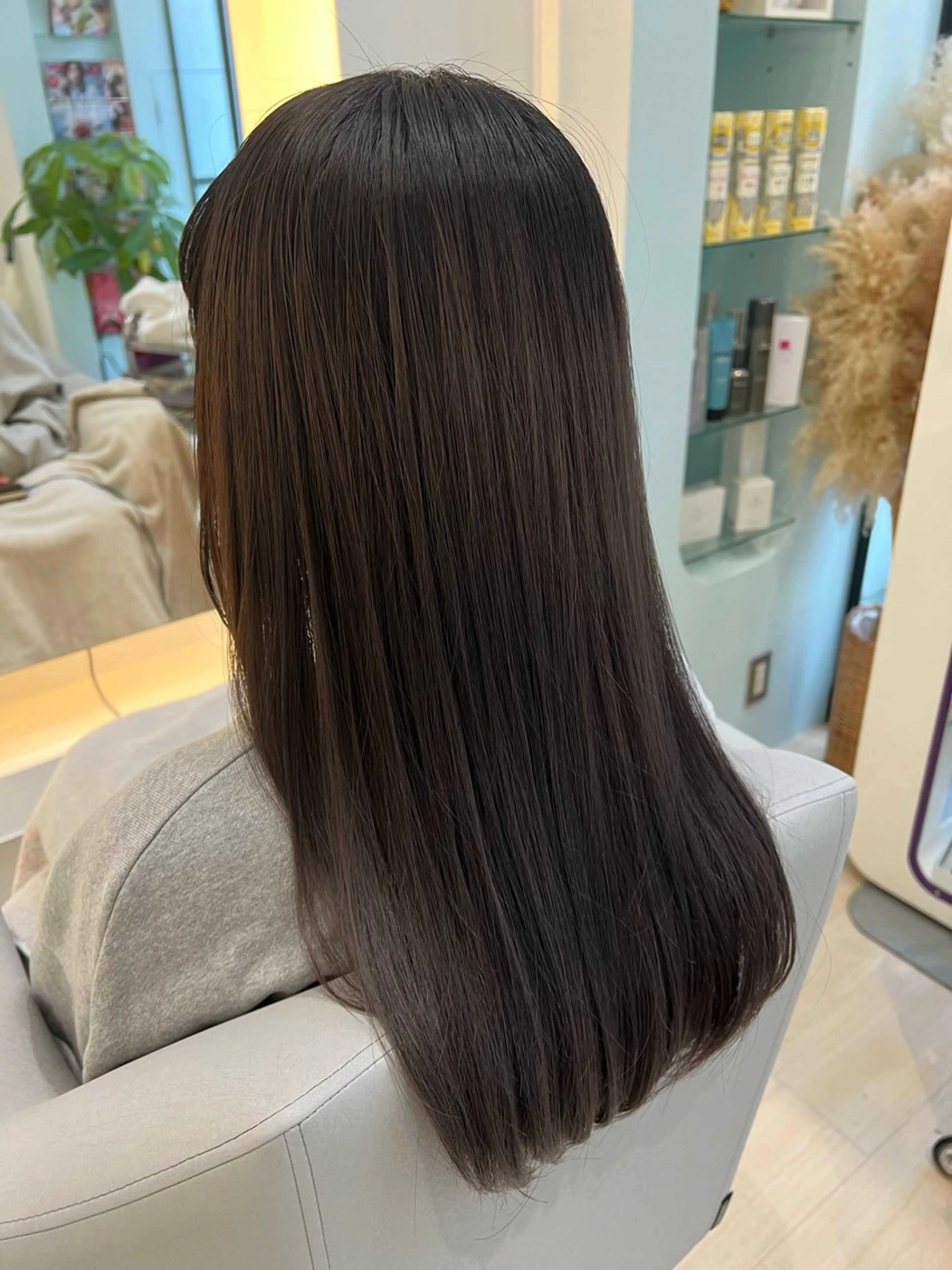 ミディアム カラー パーマ ヘアアレンジ メンズ 縮毛矯正 堀井 凌平のヘアスタイル