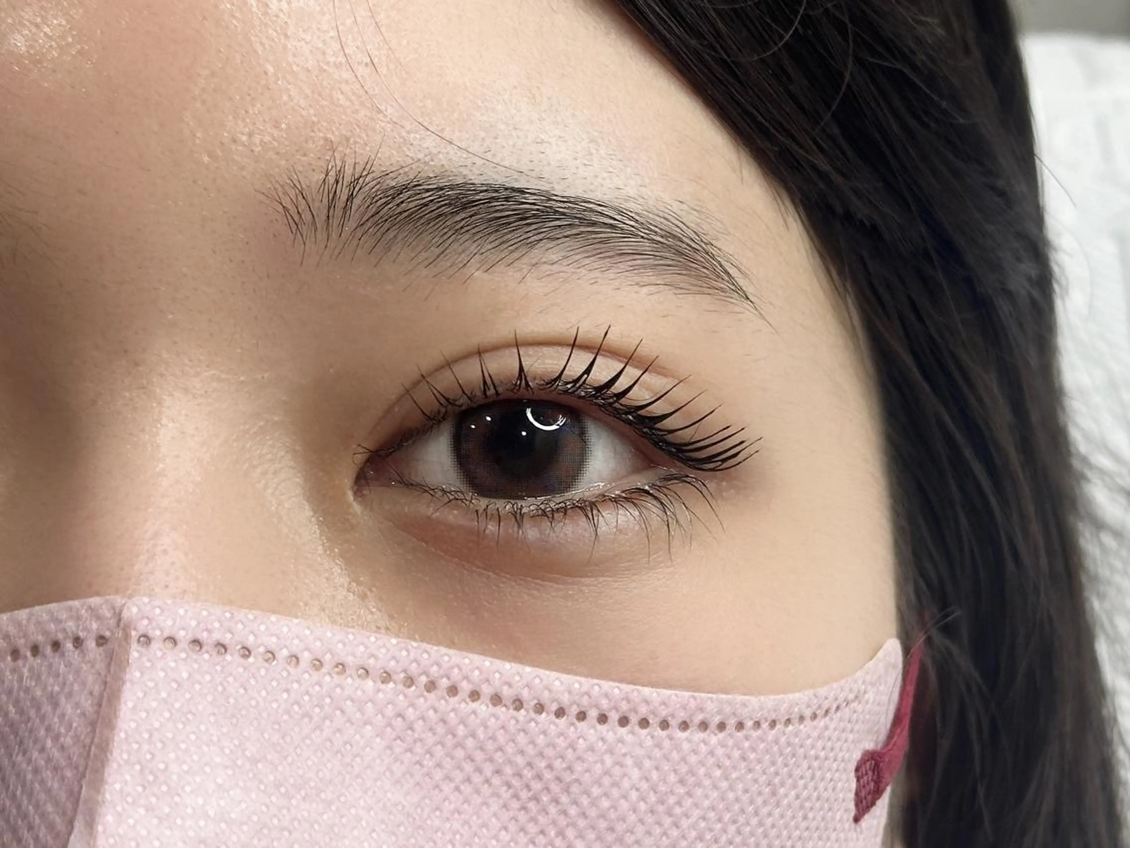 マツエク・マツパ 束感まつ毛 カラーマツエク フラットラッシュ パリジェンヌラッシュリフト まつげパーマ 竹田 あきのマツエク・マツパデザイン