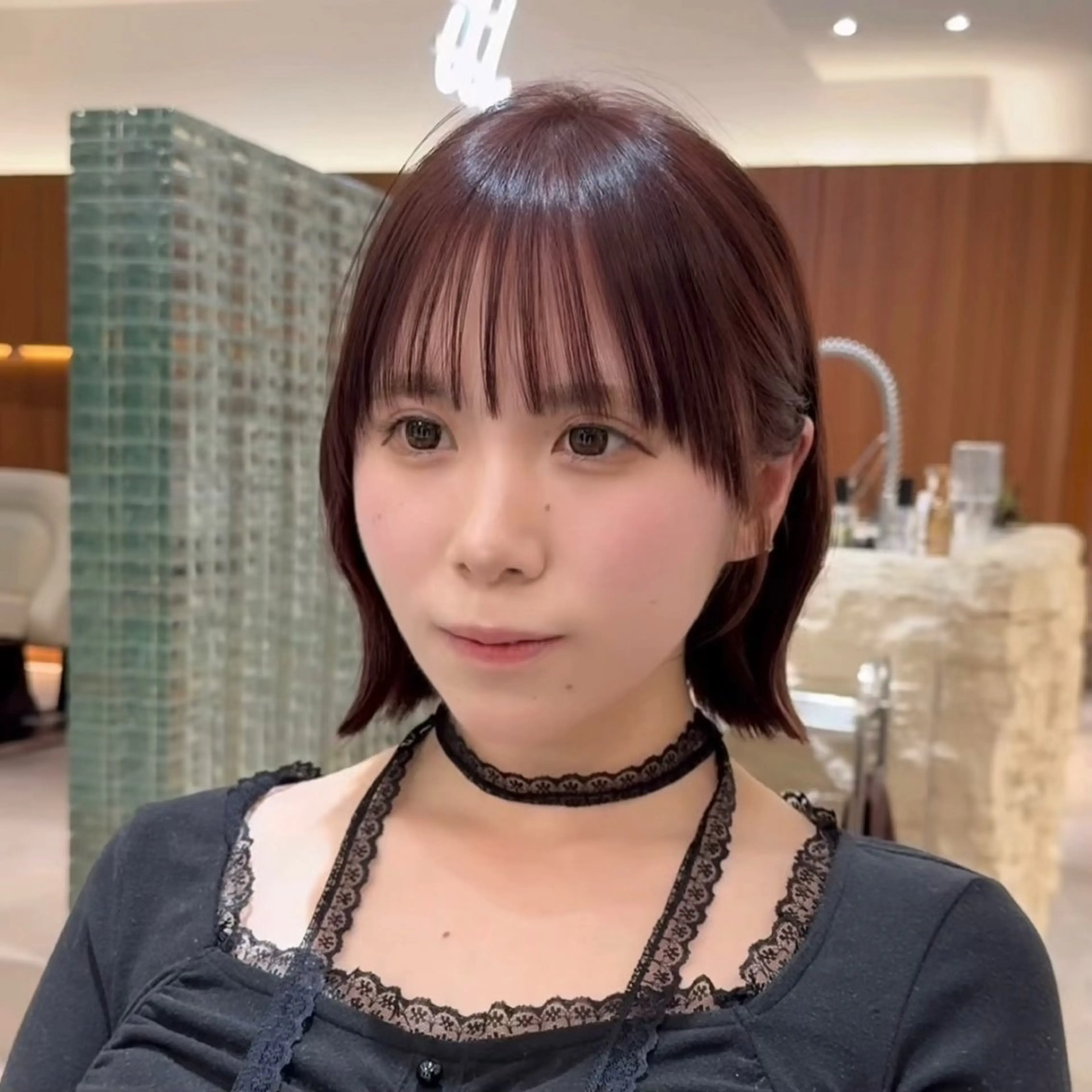 ショート 切りっぱなしボブ ショートボブ ボブレイヤー ボブ くびれヘア カット トリートメント 田中航平/渋谷ボブ/ レイヤーボブのヘアスタイル