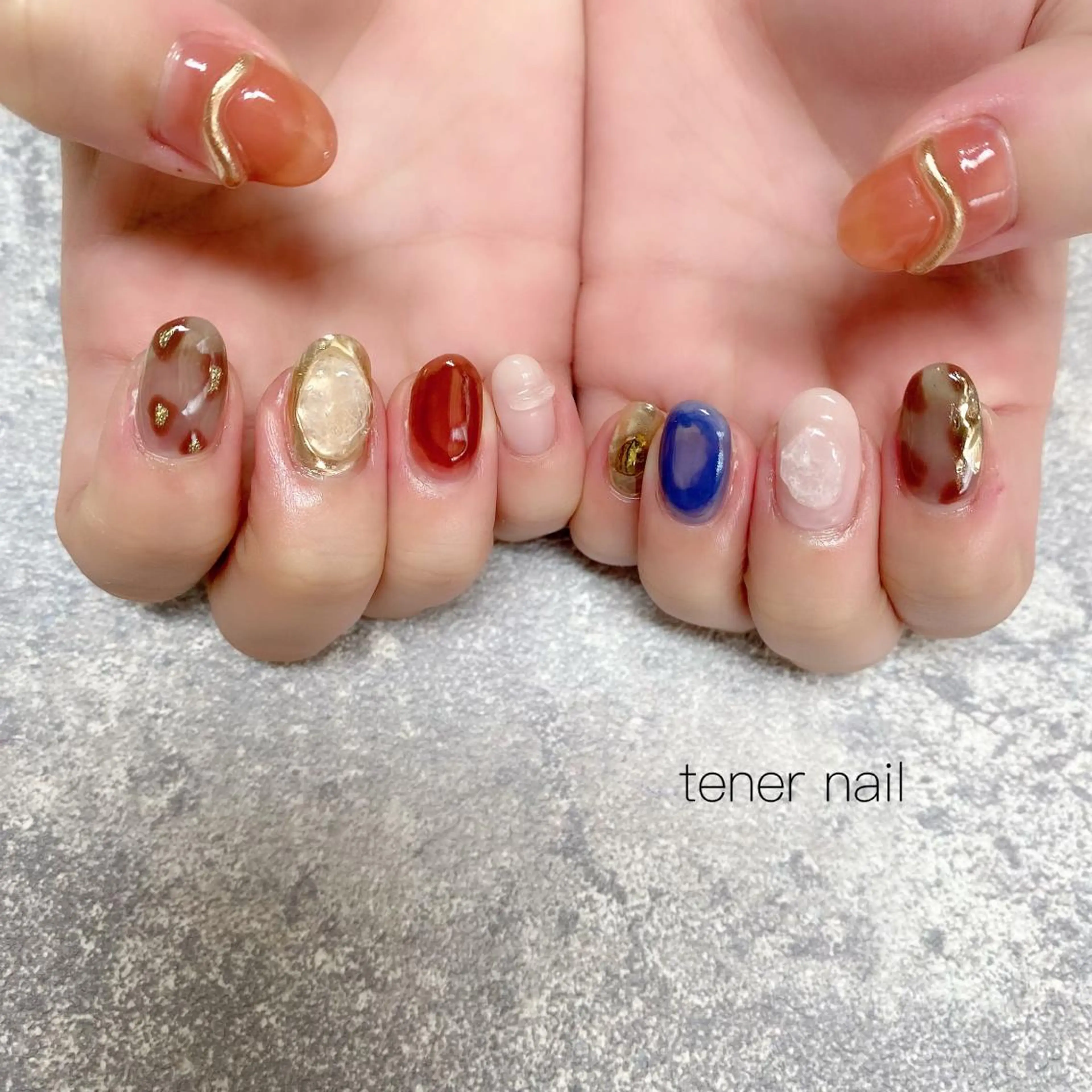 ネイル ニュアンスネイル テネルネイル tener nailのネイルデザイン