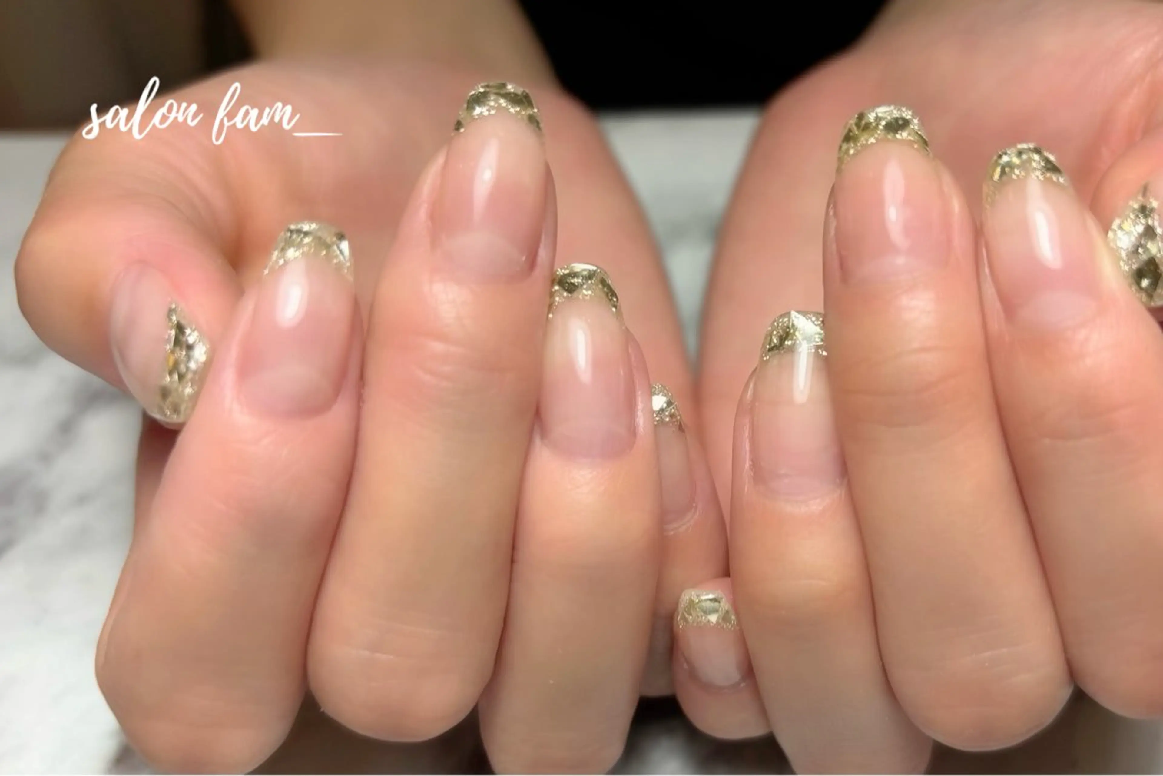 ネイル 自爪育成/深爪矯正 salon fam_のネイルデザイン