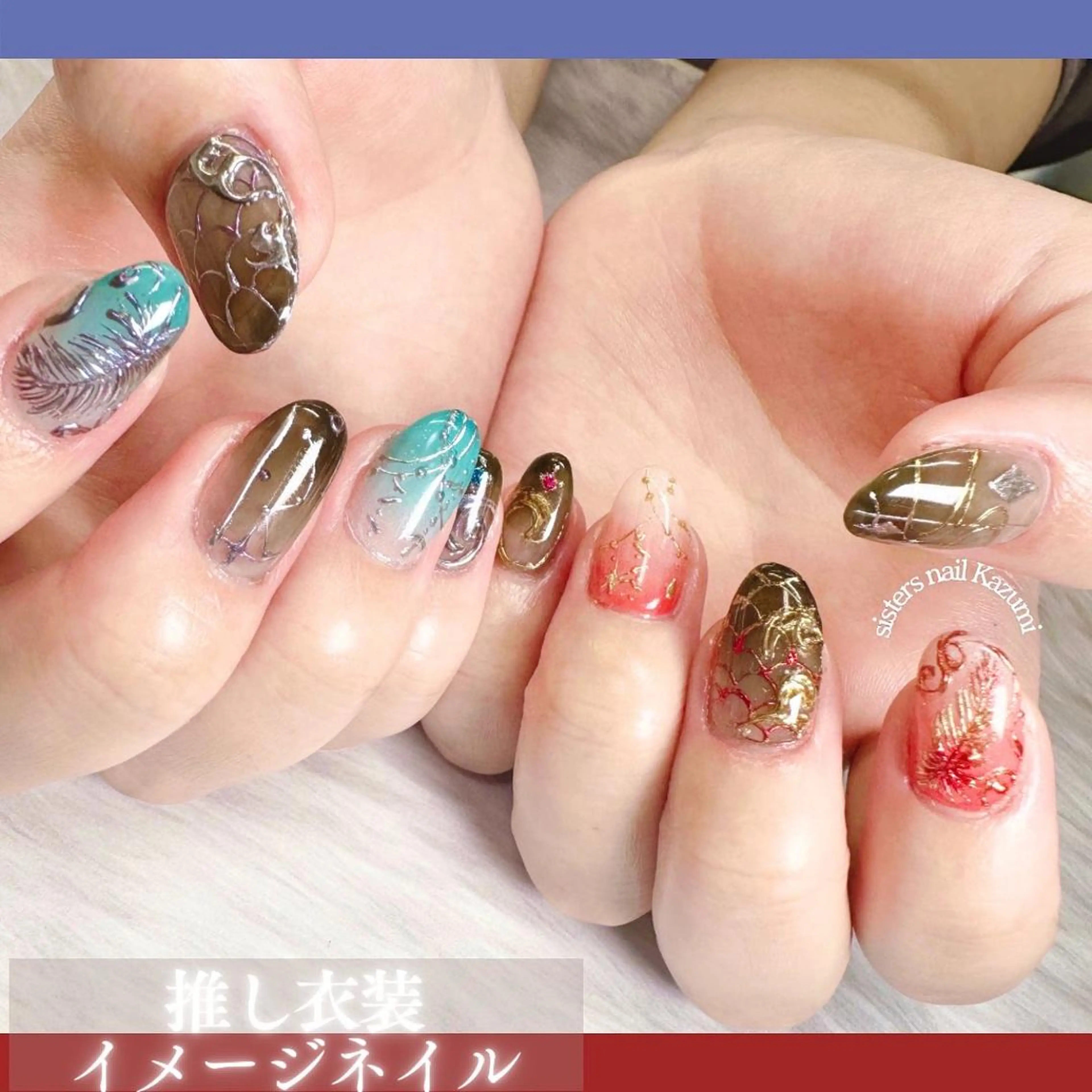 ネイル sisters nail.fのネイルデザイン